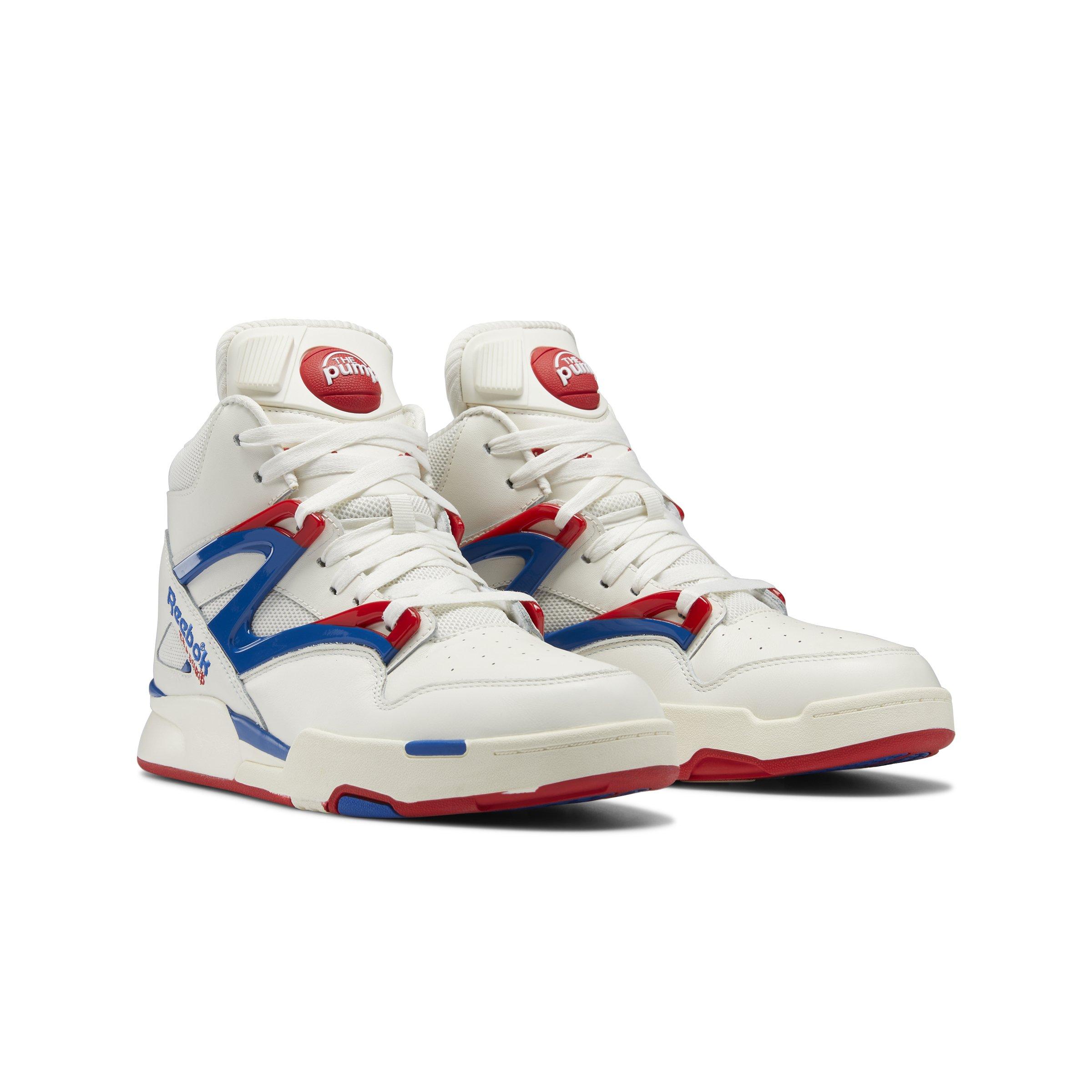 Reebok Pump Omni Zone II "Chalk/Vector Men's Shoe - Hibbett | City Gear