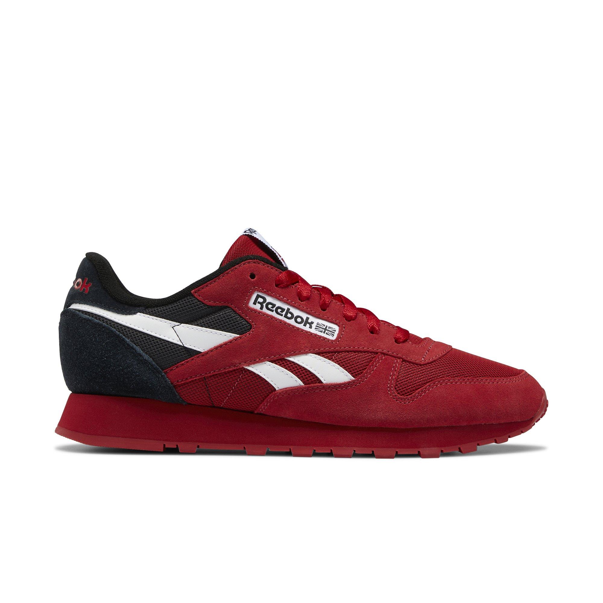 Red patent 2025 leather reeboks