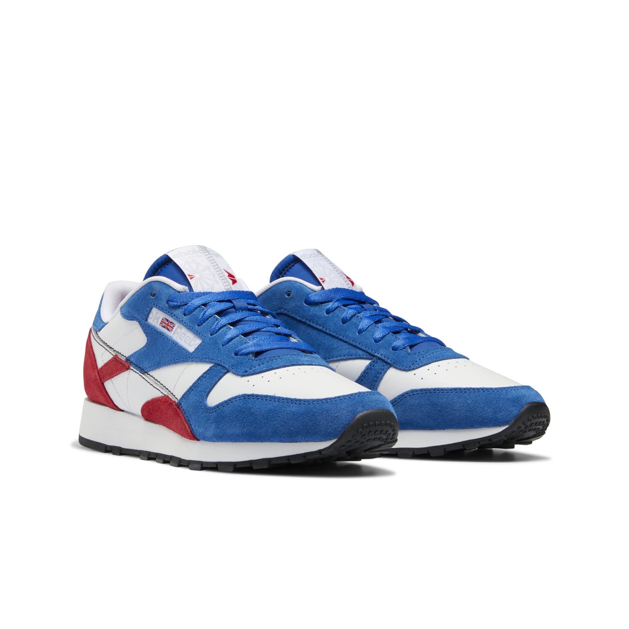 Reebok shoes cheap red white blue