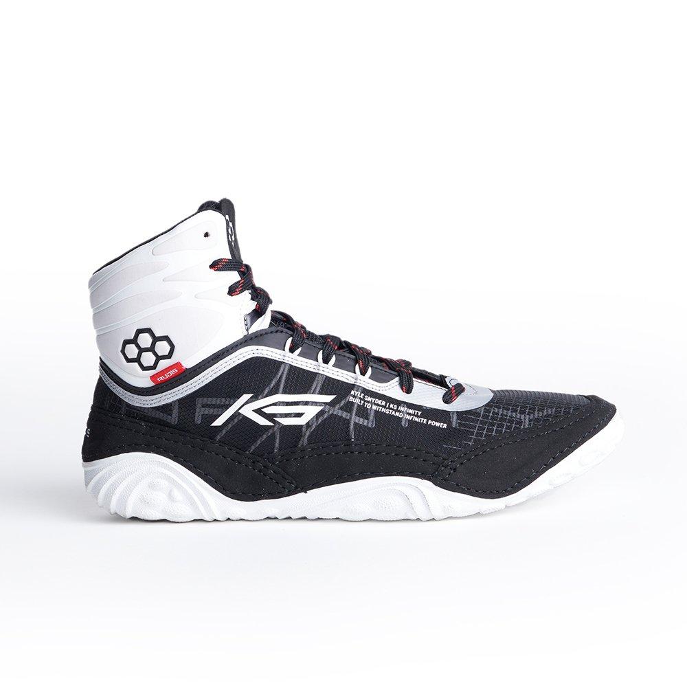 Rudis KS Infinity Yin "Black/White" Men's Wrestling Shoe Hibbett