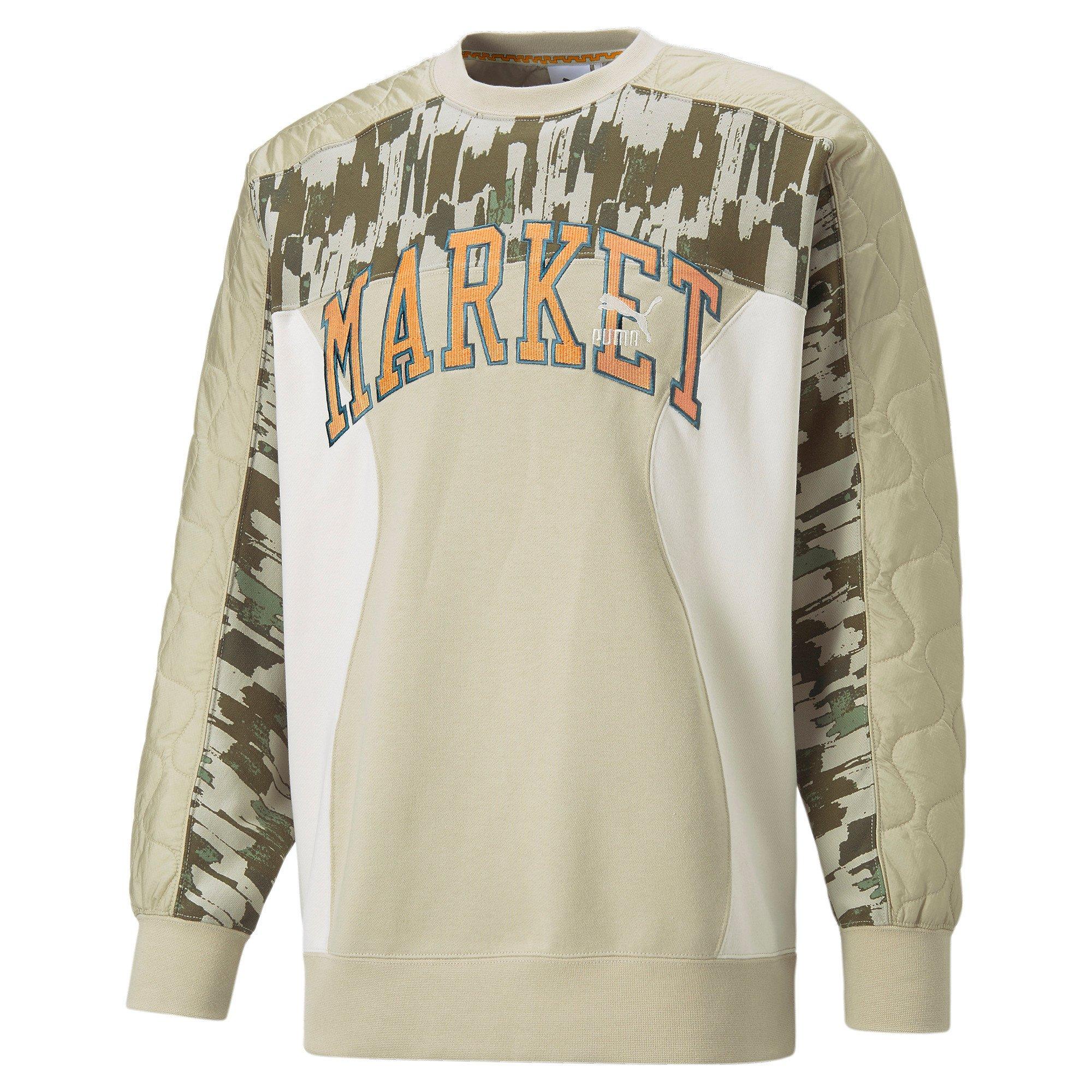 Puma Men's Market Relax Crew Tee-Tan - TAN Thumbnail View 1