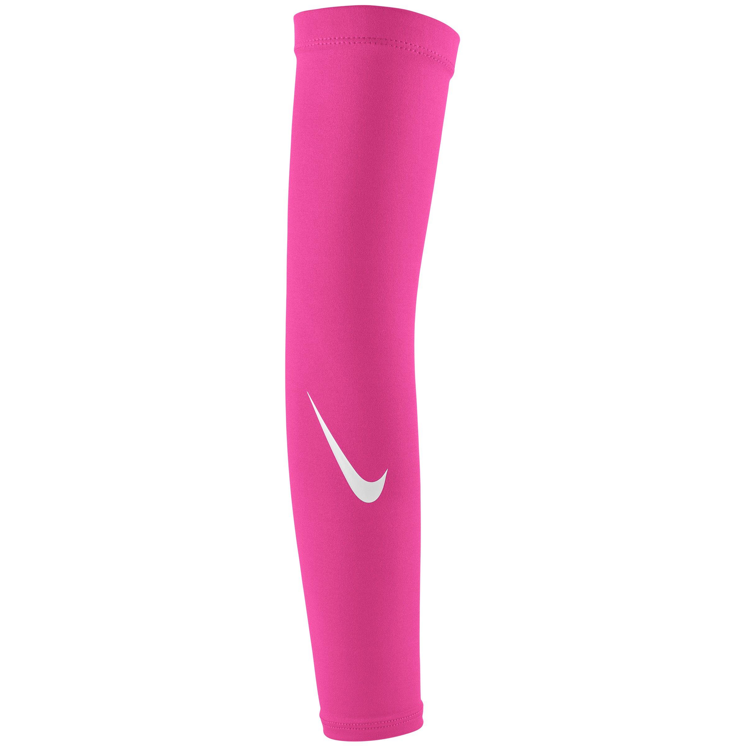 Nike Pro 4.0 Dri-FIT Football Sleeves - Vivid Pink/White