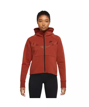 Concurrenten kanker Bij wet Nike Women's Sportswear Tech Fleece Windrunner Full-Zip Hoodie-Burgundy