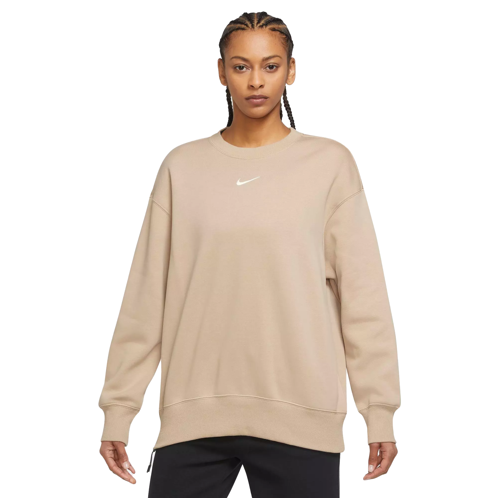 Sportswear Phoenix Fleece Oversized Crewneck Sweatshirt by Nike Online, THE ICONIC