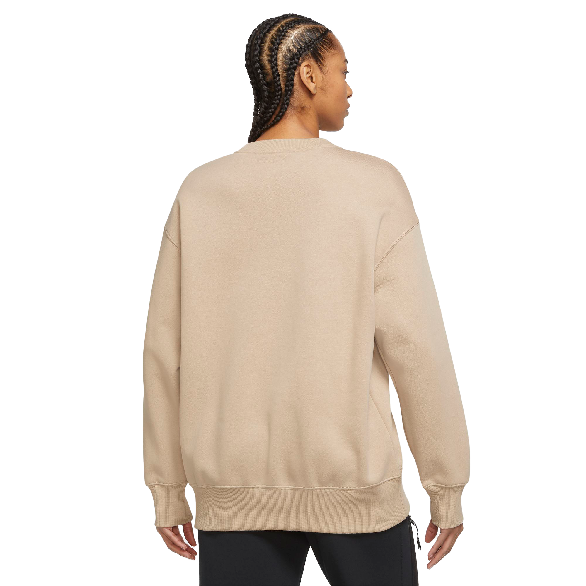 Nike Sportswear Phoenix Fleece Women's Oversized V-Neck Sweatshirt. Nike ID