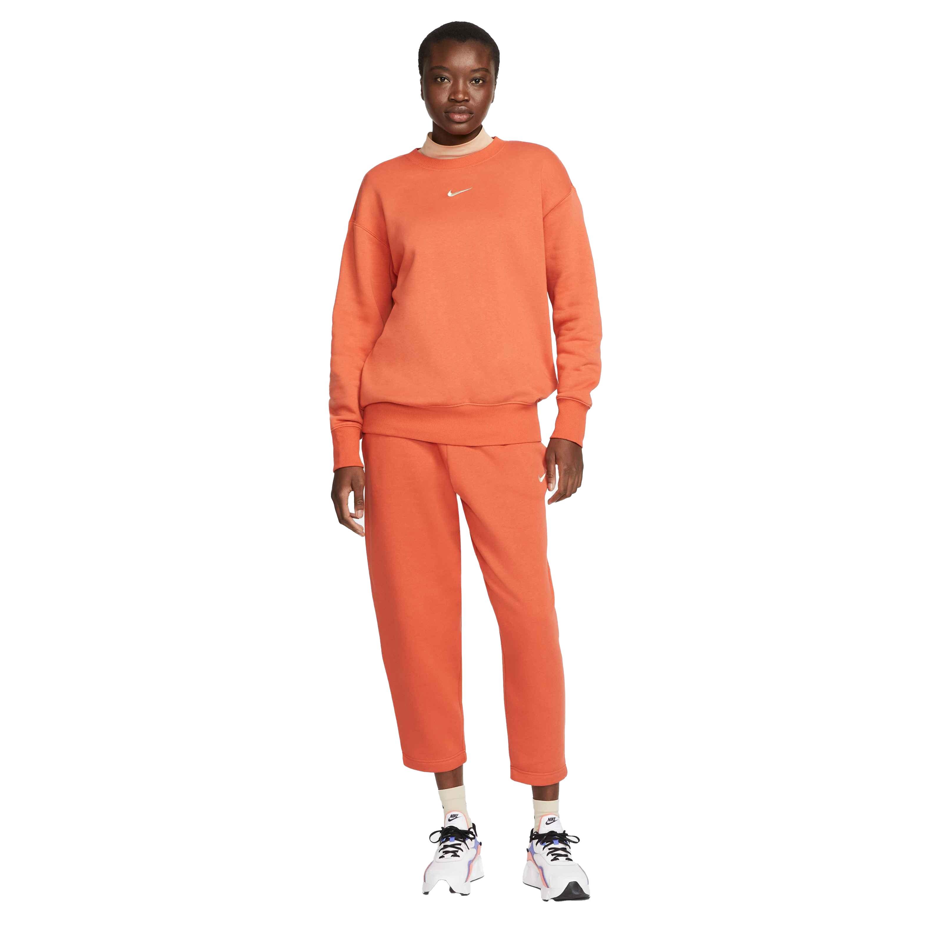 Orange and cheap white nike sweatsuit