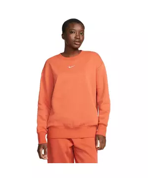 Nike Sportswear Phoenix Fleece Oversized Crewneck Sweatshirt-Orange