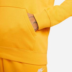 Nike Women's Sportswear Club Fleece Pullover Hoodie-Yellow