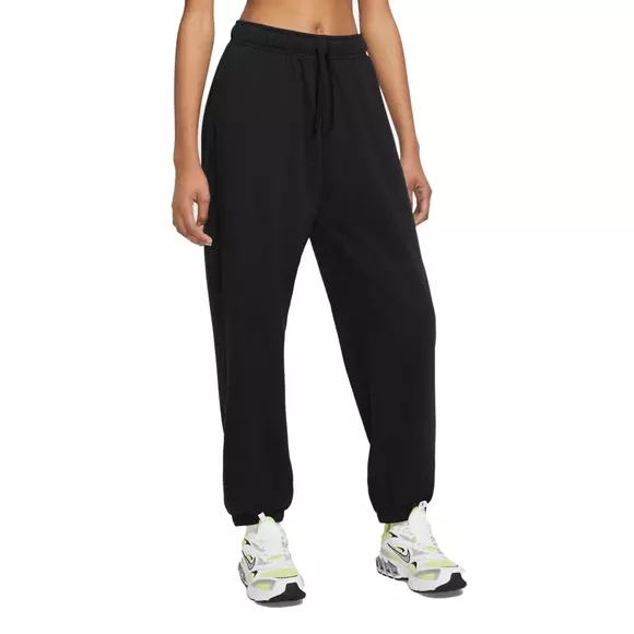 Nike Women's Sportswear Club Fleece Pants-Black/White - Hibbett | City Gear