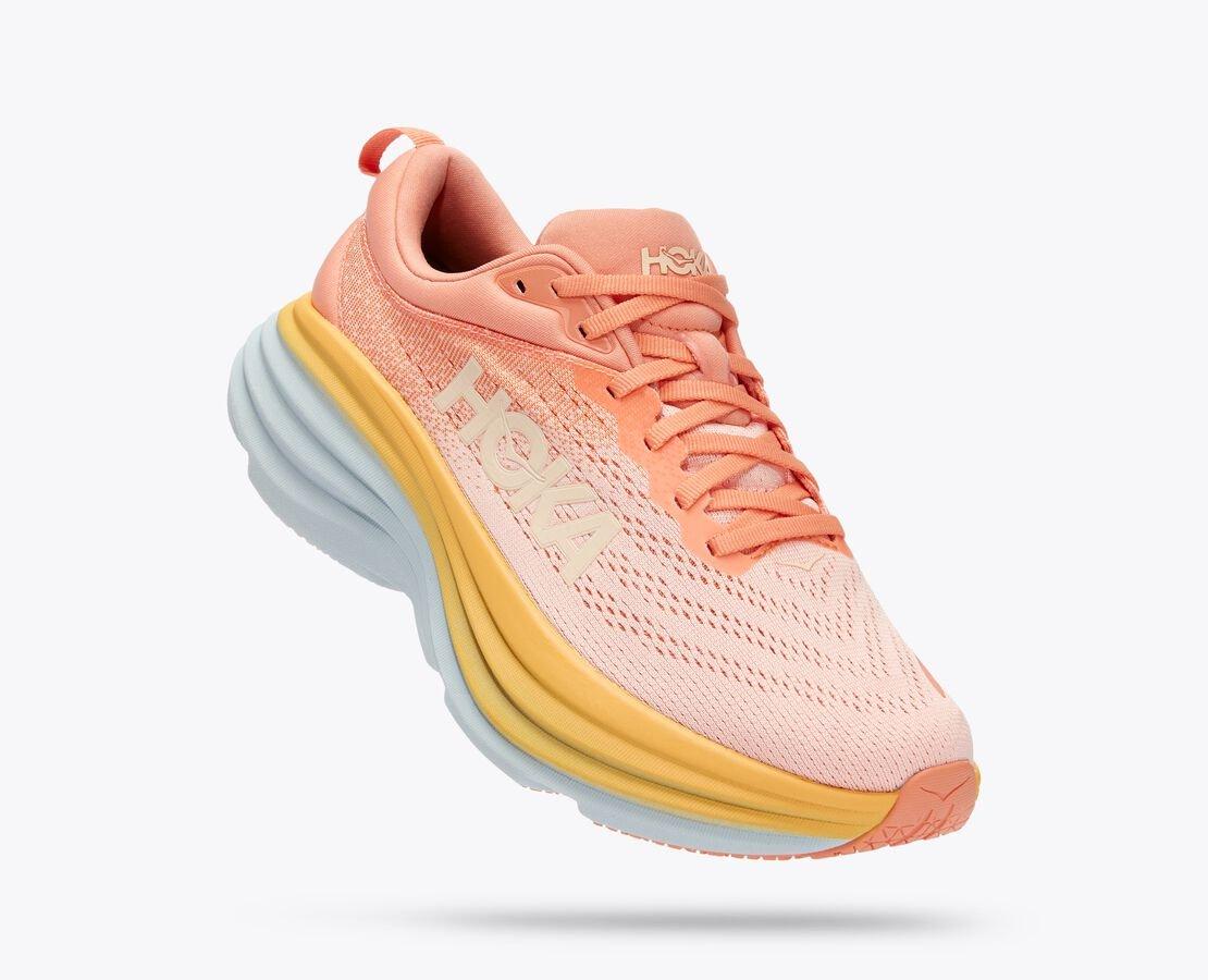 Pink hoka shoes sale