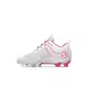 Under Armour Glyde RM "White/Pink" Preschool Girls' Softball Cleat - WHITE/PINK Thumbnail View 2