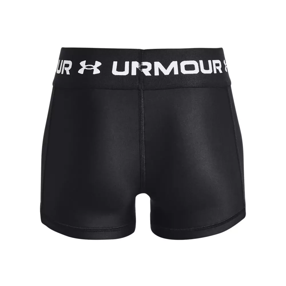 Under Armour Big Girls' Brand Performance Shortys-Black - BLACK