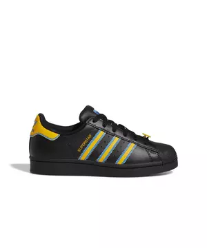 Adidas Superstar 'Black Gold Blue' Mens Size 10 (New Without Box)