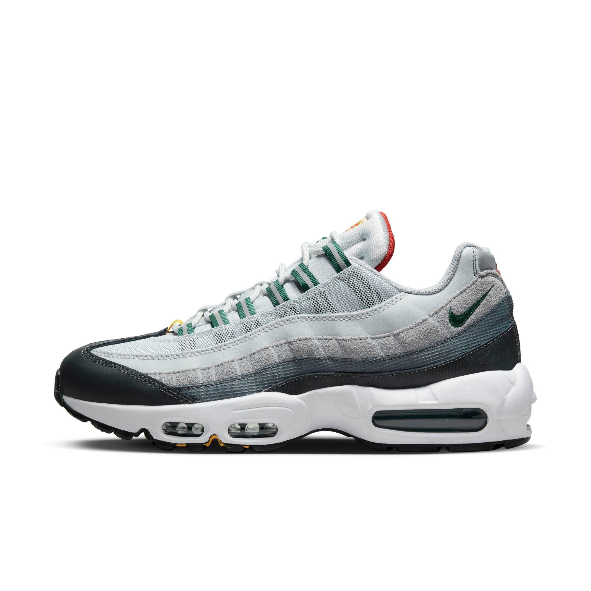 Air max grey hot sale and green