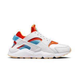 Blue and clearance orange nike huarache