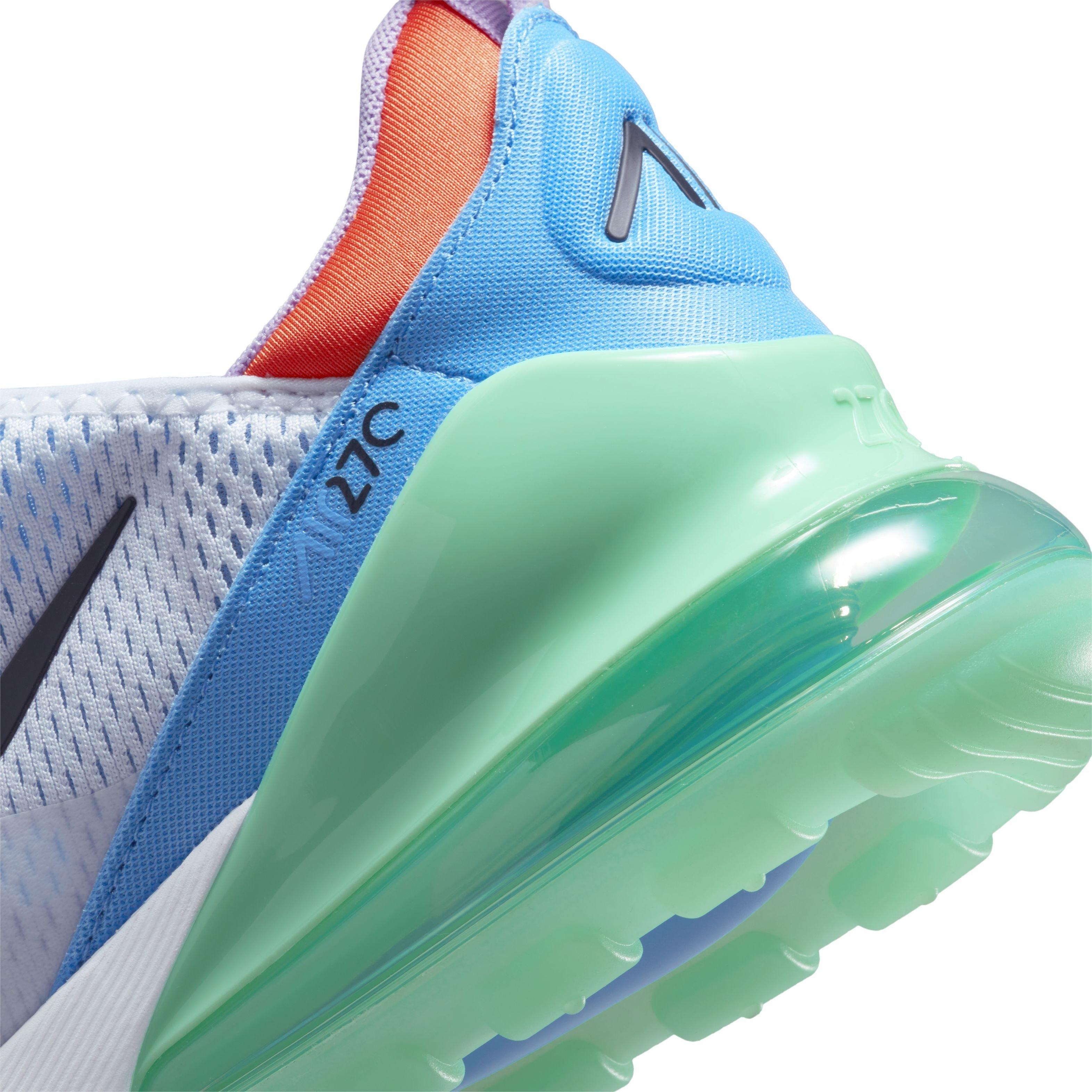 Air max 270 blue green outlet orange