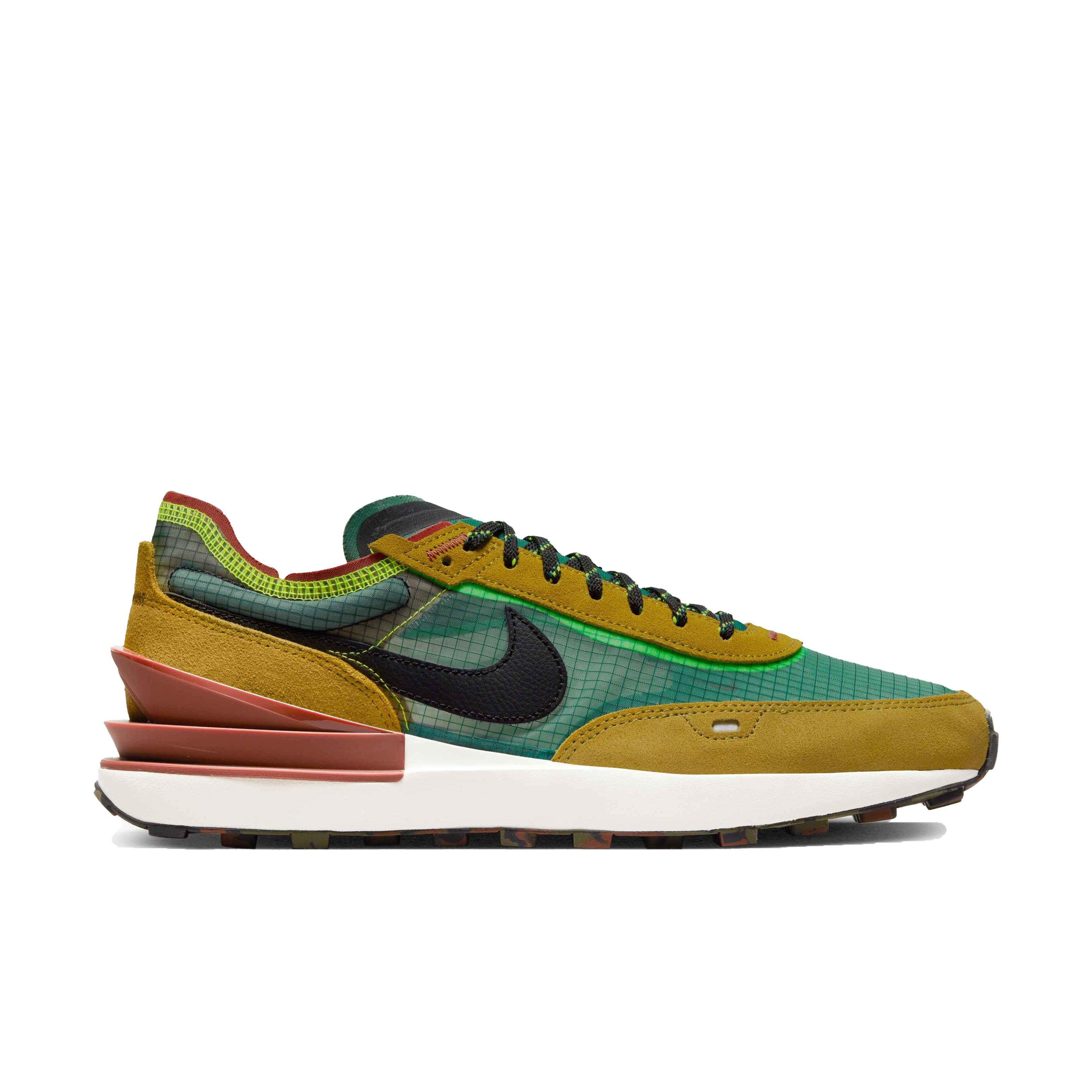Nike Waffle One SE "Golden Moss/Black/Bicoastal/Canyon Rust" Men's Shoe - TAN/BLACK Thumbnail View 1