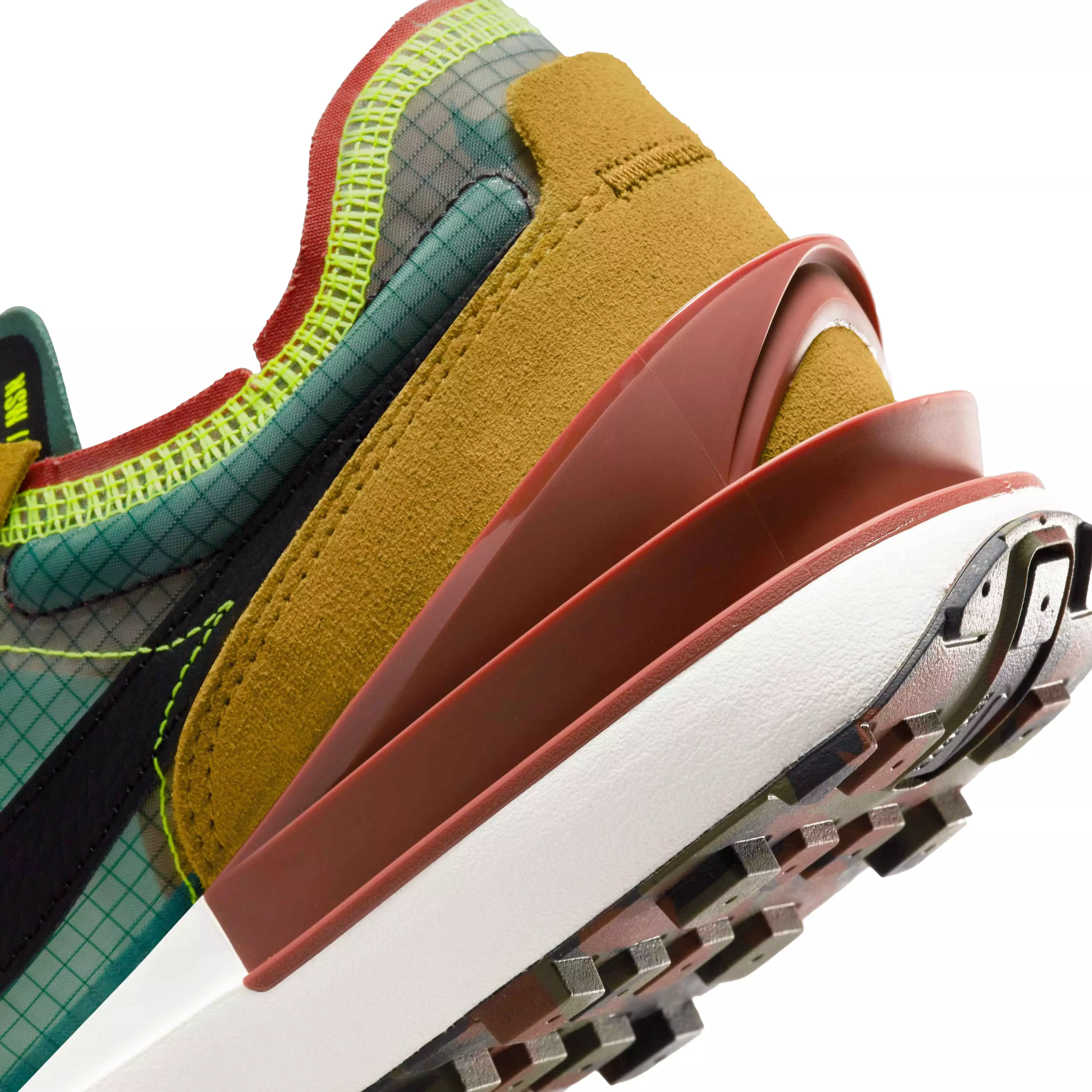 Nike Waffle One SE "Golden Moss/Black/Bicoastal/Canyon Rust" Men's Shoe - TAN/BLACK