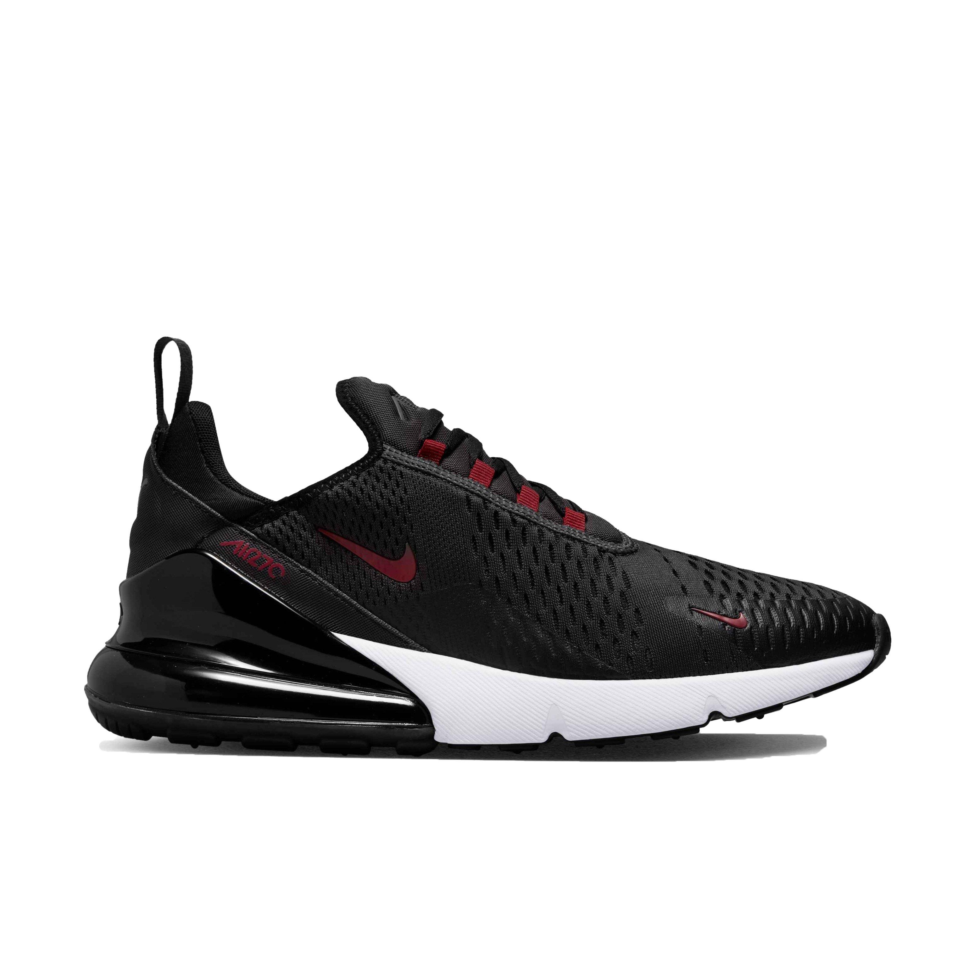 Nike 270 black deals white and red