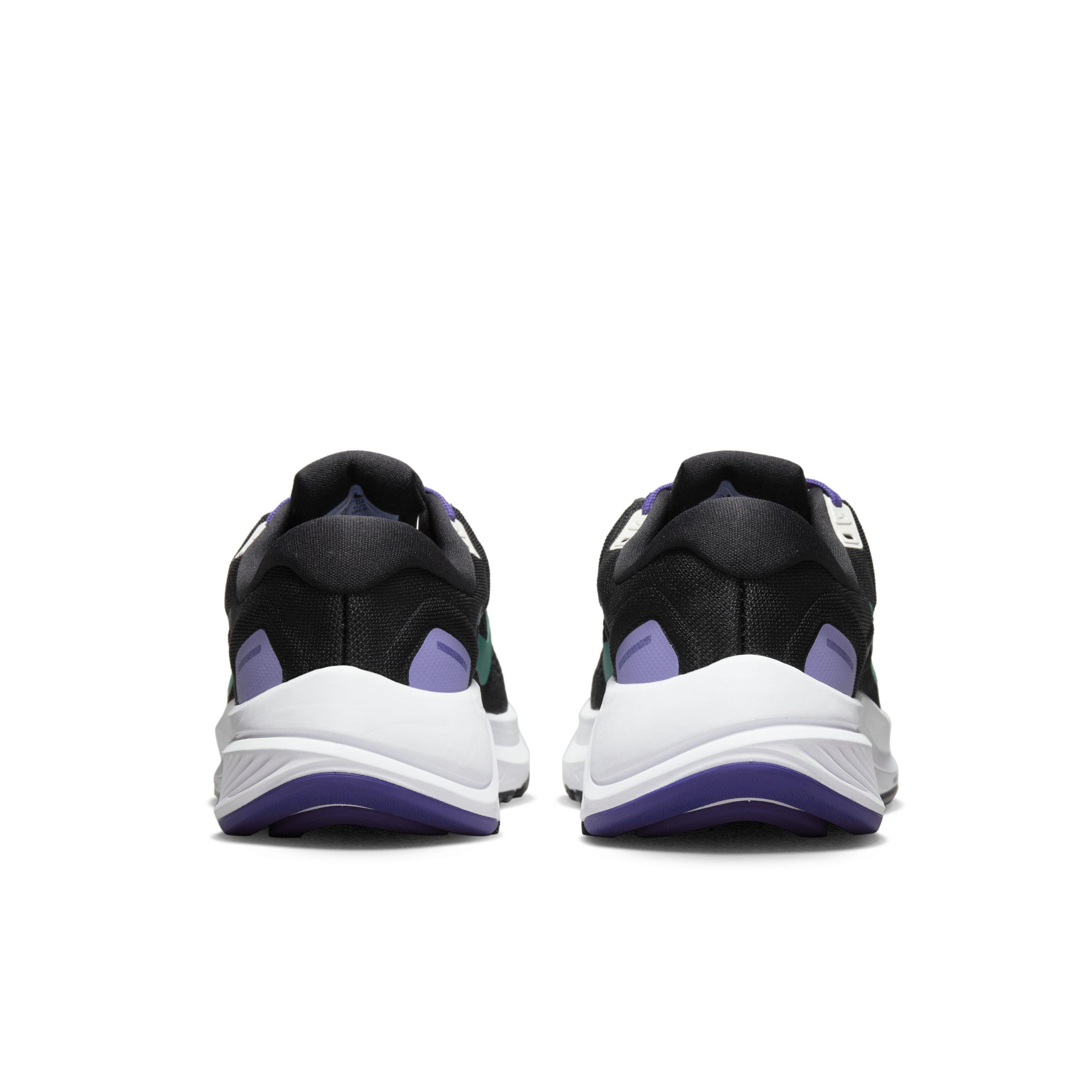 Nike Structure 24 "Black/Neptune Green/Lapis/Light Thistle" Women's Running Shoe - BLACK/GREEN Thumbnail View 5