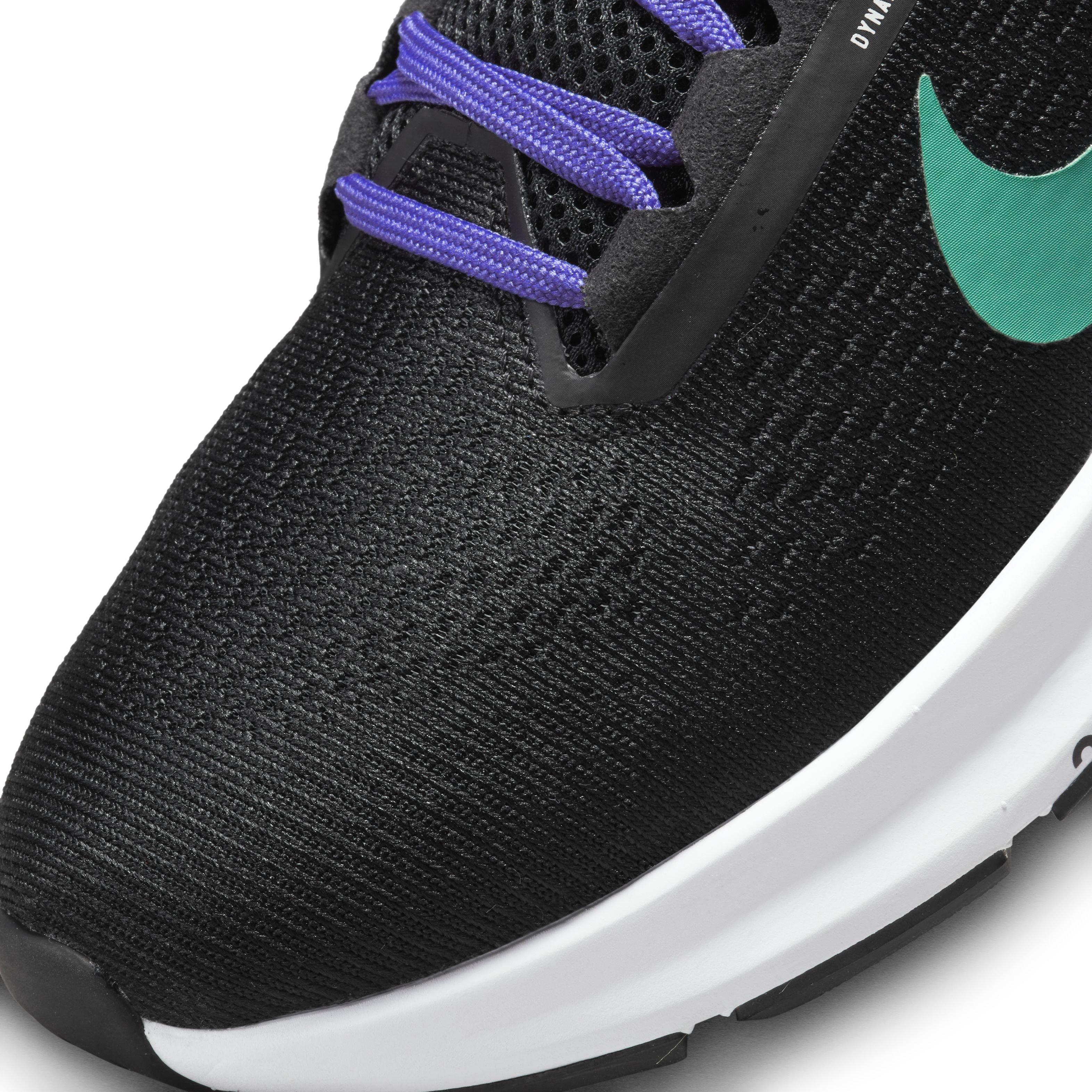 Nike Structure 24 "Black/Neptune Green/Lapis/Light Thistle" Women's Running Shoe - BLACK/GREEN Thumbnail View 7