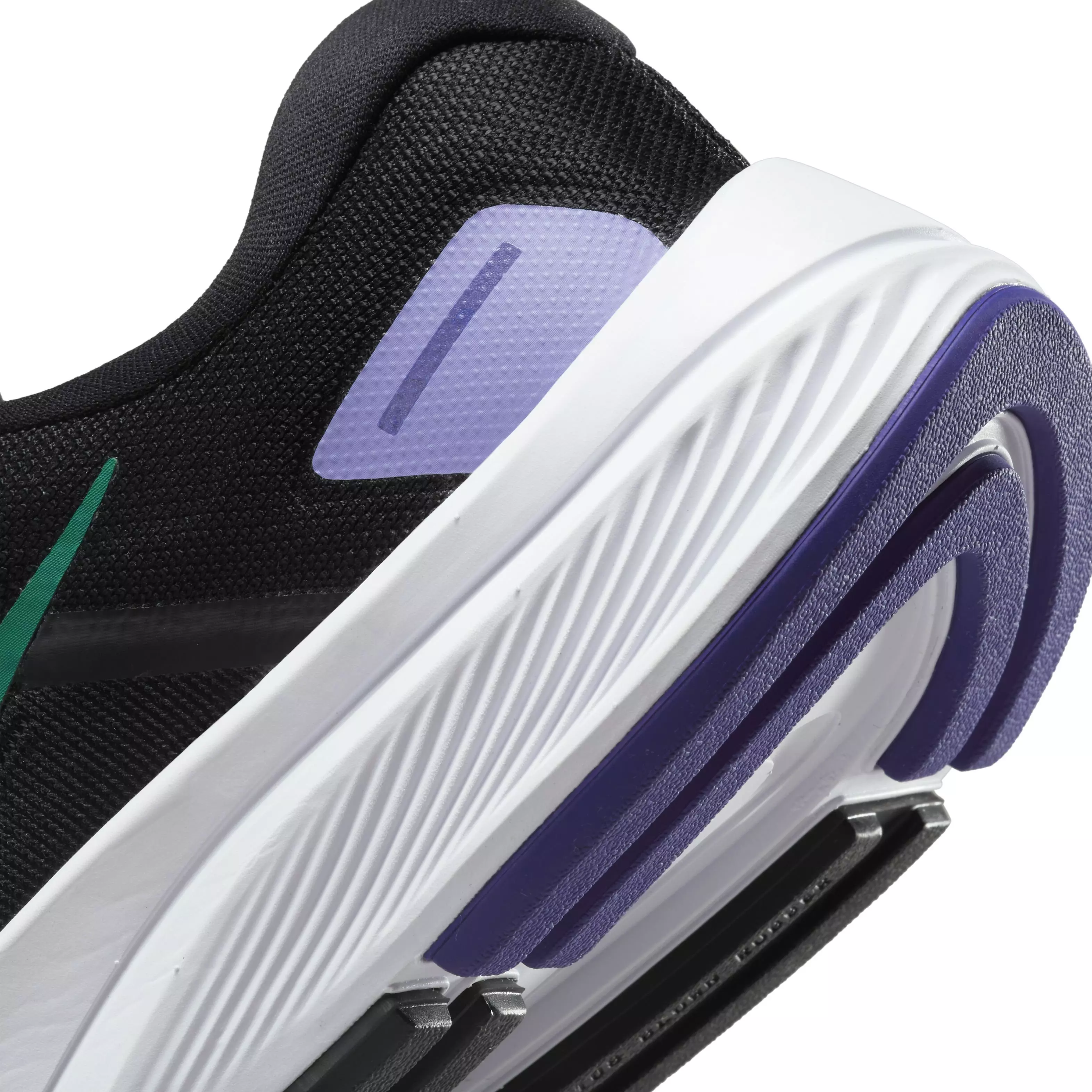 Nike Structure 24 "Black/Neptune Green/Lapis/Light Thistle" Women's Running Shoe - BLACK/GREEN