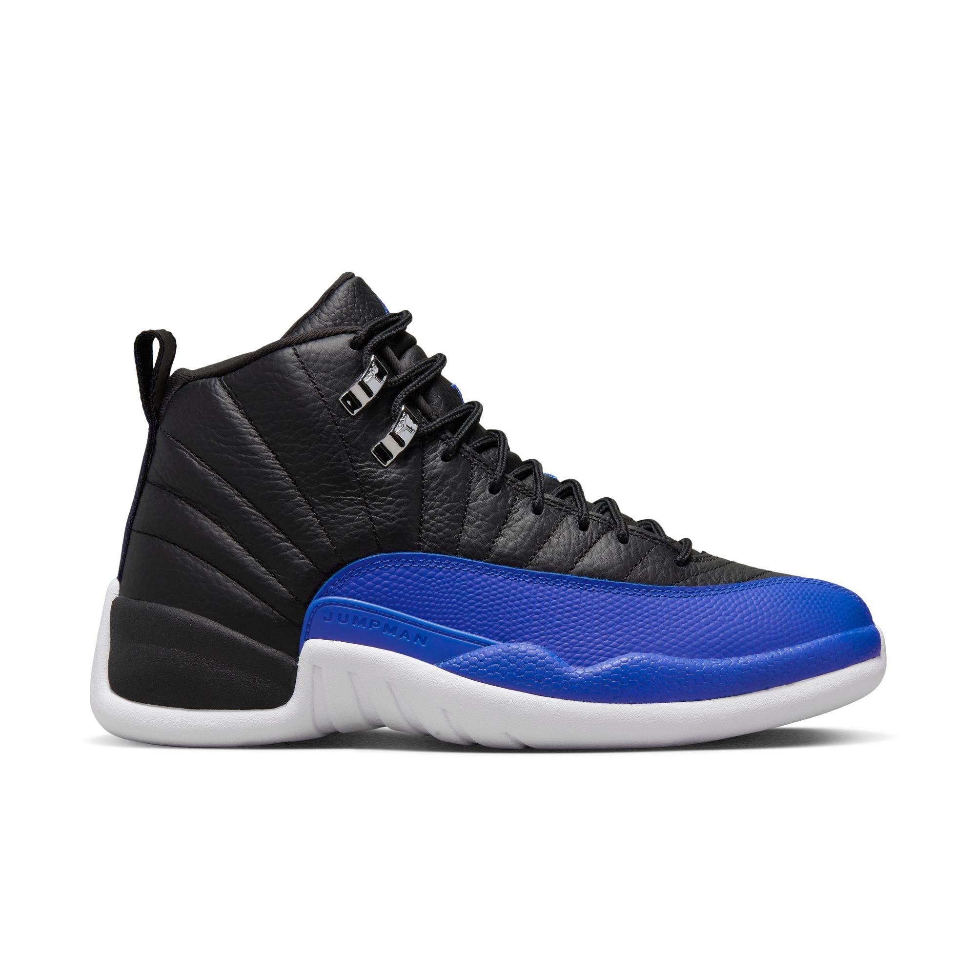 jordan 12 black and blue toddler