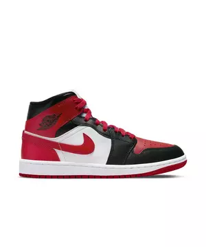 Jordan 1 "Black/Gym Red/White" Women's Shoe - Hibbett | City Gear