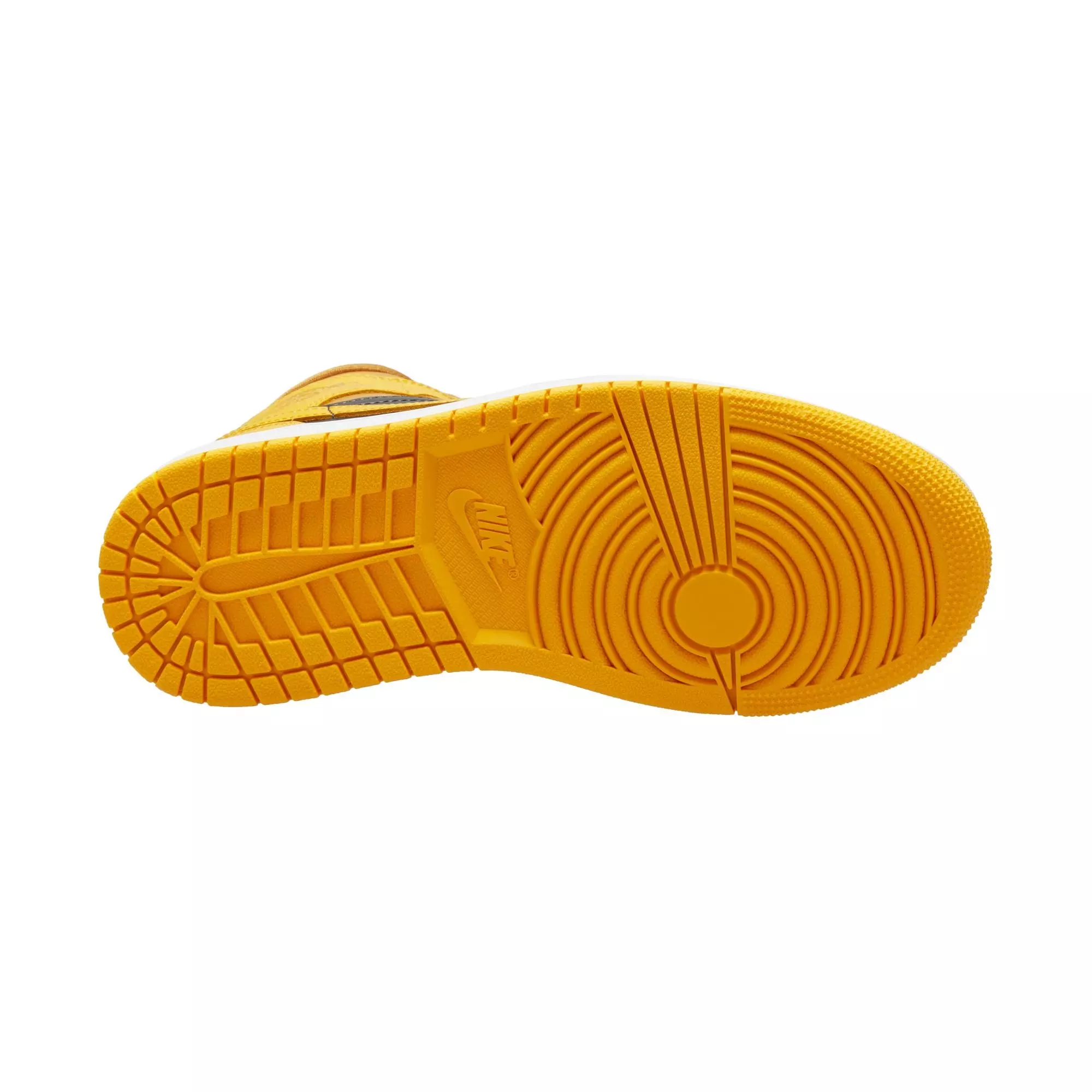 Jordan 1 Mid "Chutney/Taxi/Black" Women's Shoe - YELLOW/BLACK