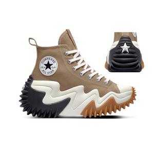 Converse All-Star HI Chuck Taylor Brown Gum Leather Preschool