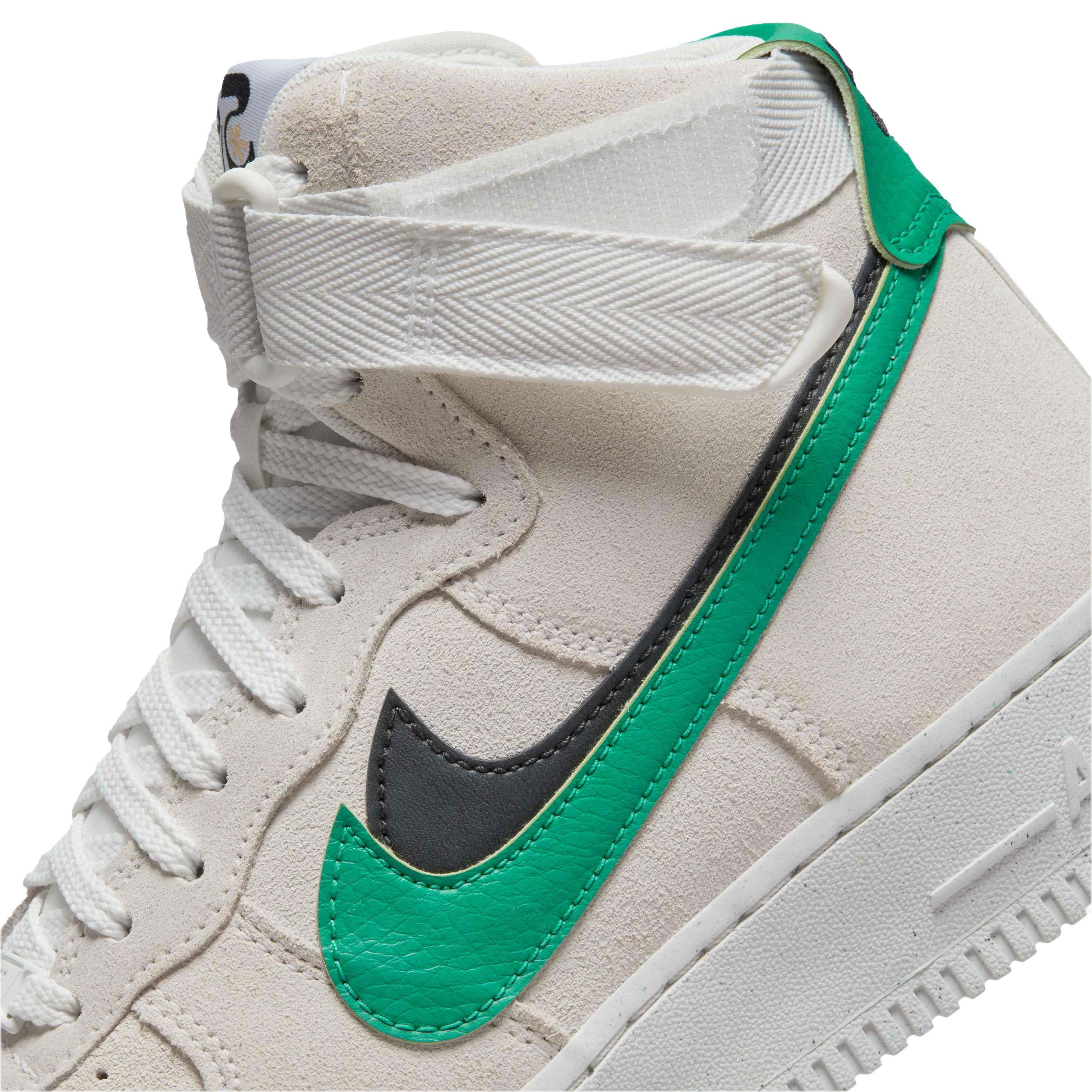 Nike Air Force 1 High SE Summit White/Neptune Green/Black/Sesame Women's  Shoe - Hibbett