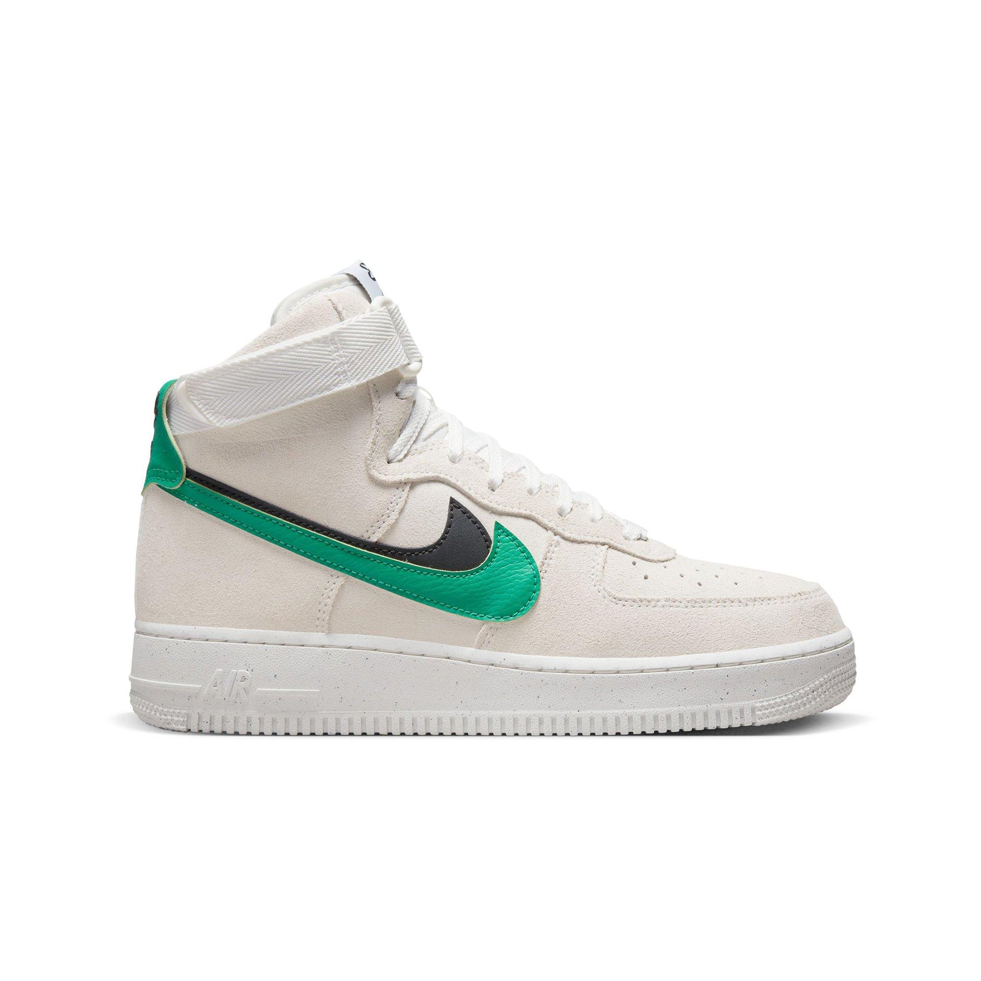 Nike Air Force 1 High SE Summit White/Neptune Green/Black/Sesame Women's  Shoe - Hibbett