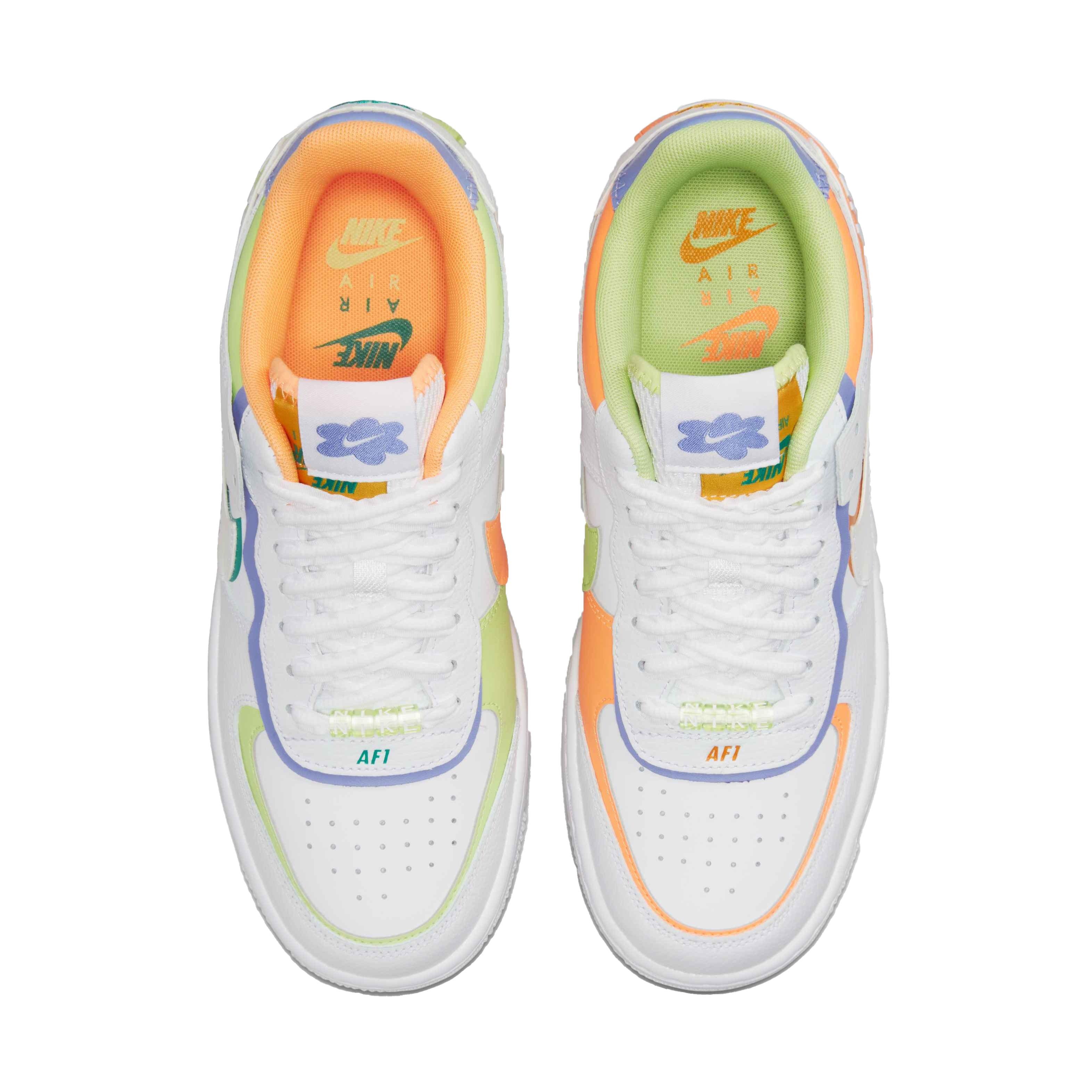 Peach Custom Air Force 1 Low/Mid/High Sneakers Low / 5.5 Y / 7 W