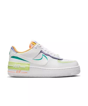bezig specificeren rand Nike Air Force 1 Shadow "White/Peach Cream/Light Liquid Lime" Women's Shoe
