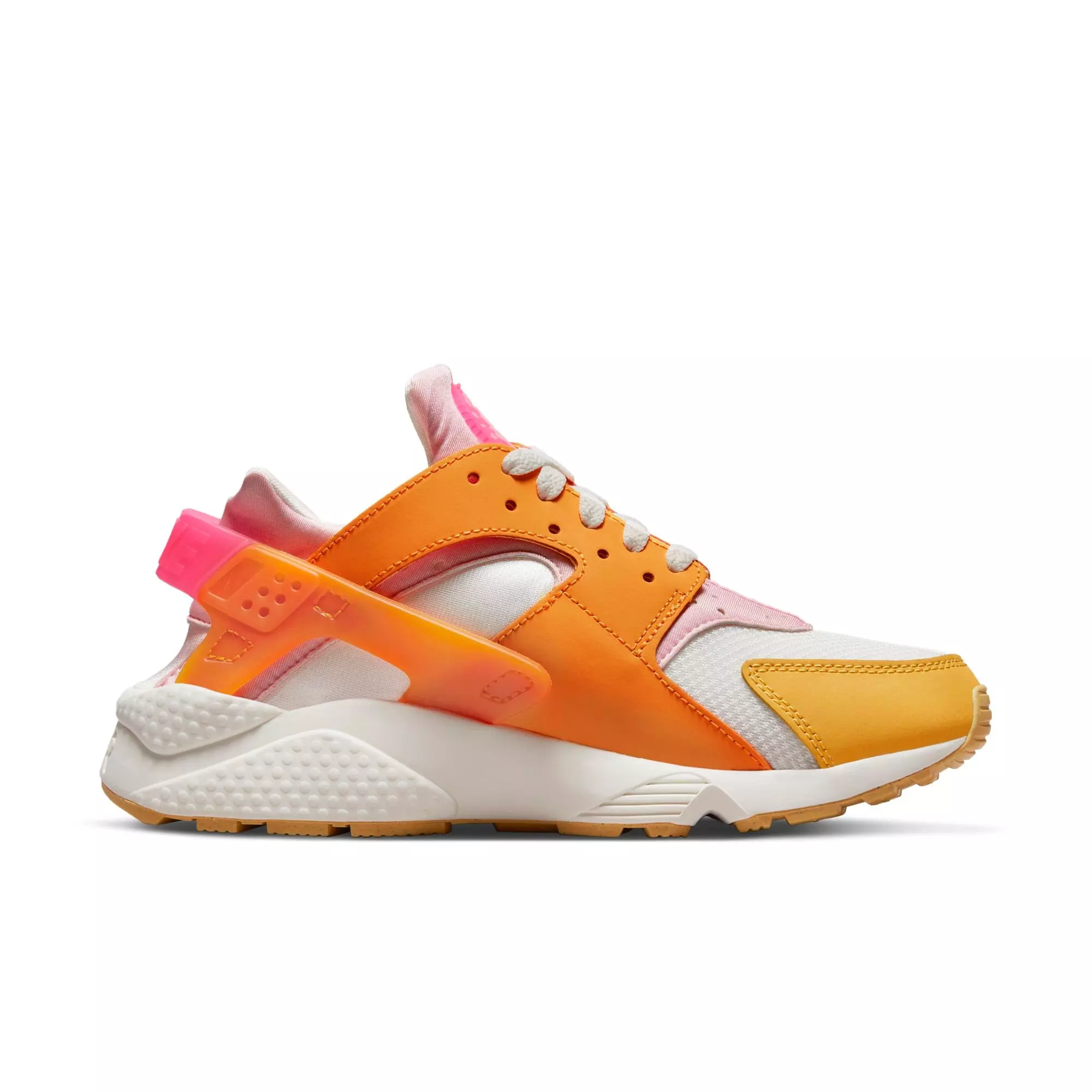 Nike Air Huarache "Summit White/Hyper Pink/Solar Flare" Women's Shoe - ORANGE/WHITE