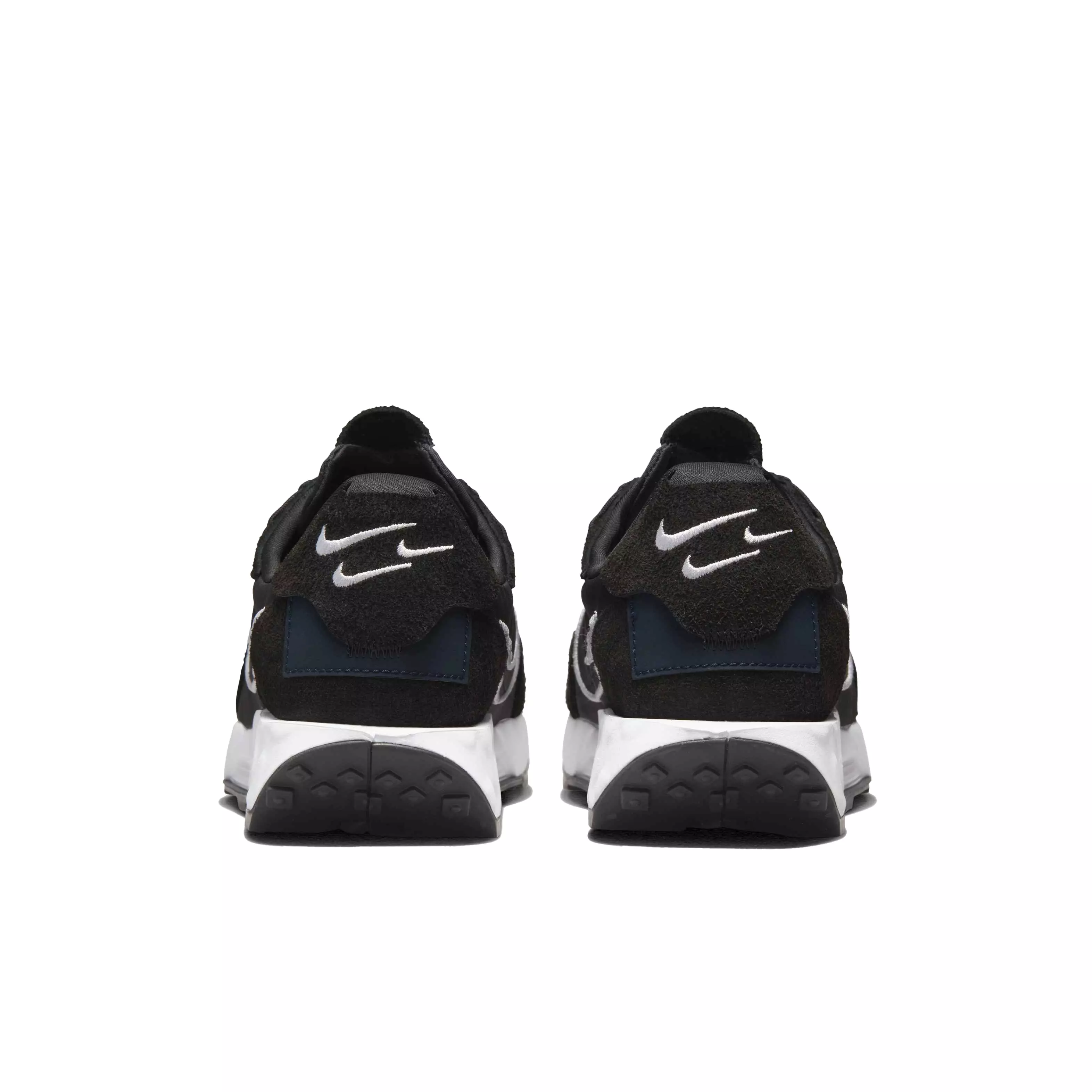 Nike Fontanka Waffle "Black/White/Dark Obsidian" Women's Shoe - BLACK/WHITE/DK OBSIDIAN