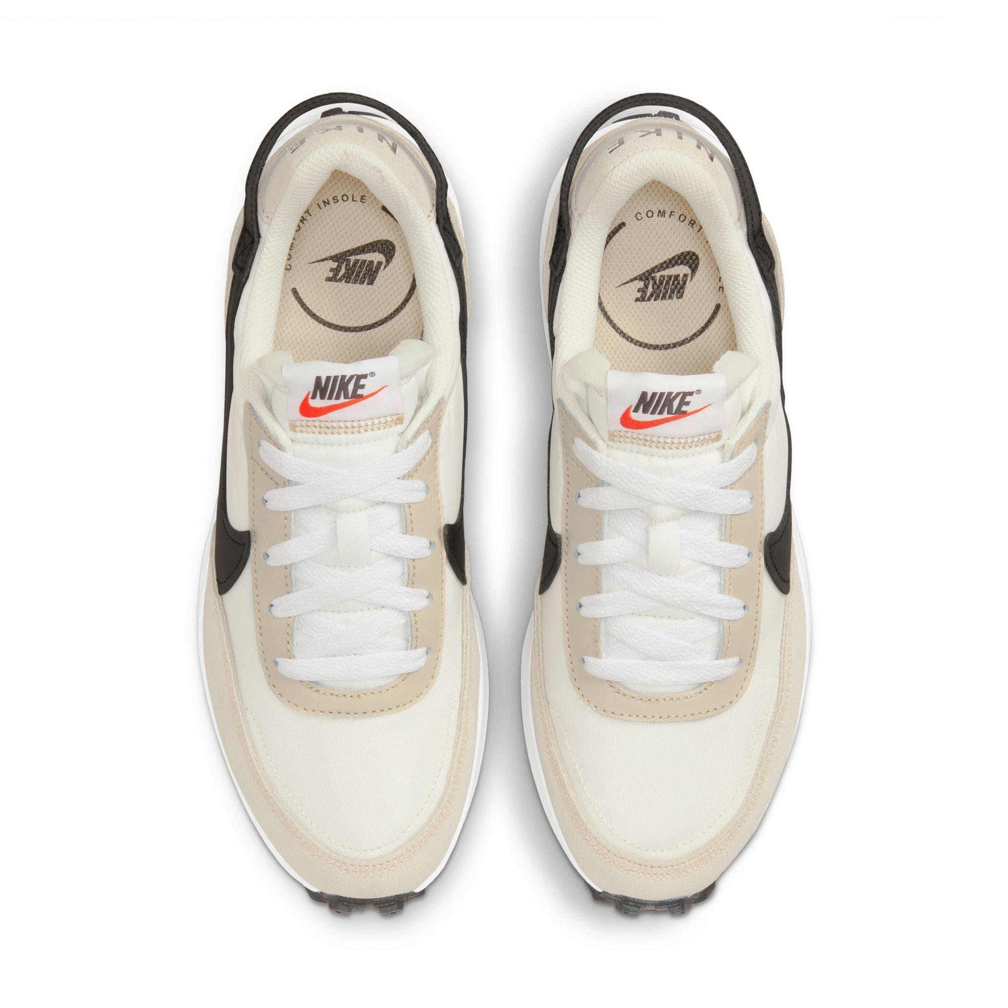 Nike Waffle Debut "Sanddrift/Black/White" Women's Shoe - WHITE/BEIGE Thumbnail View 7