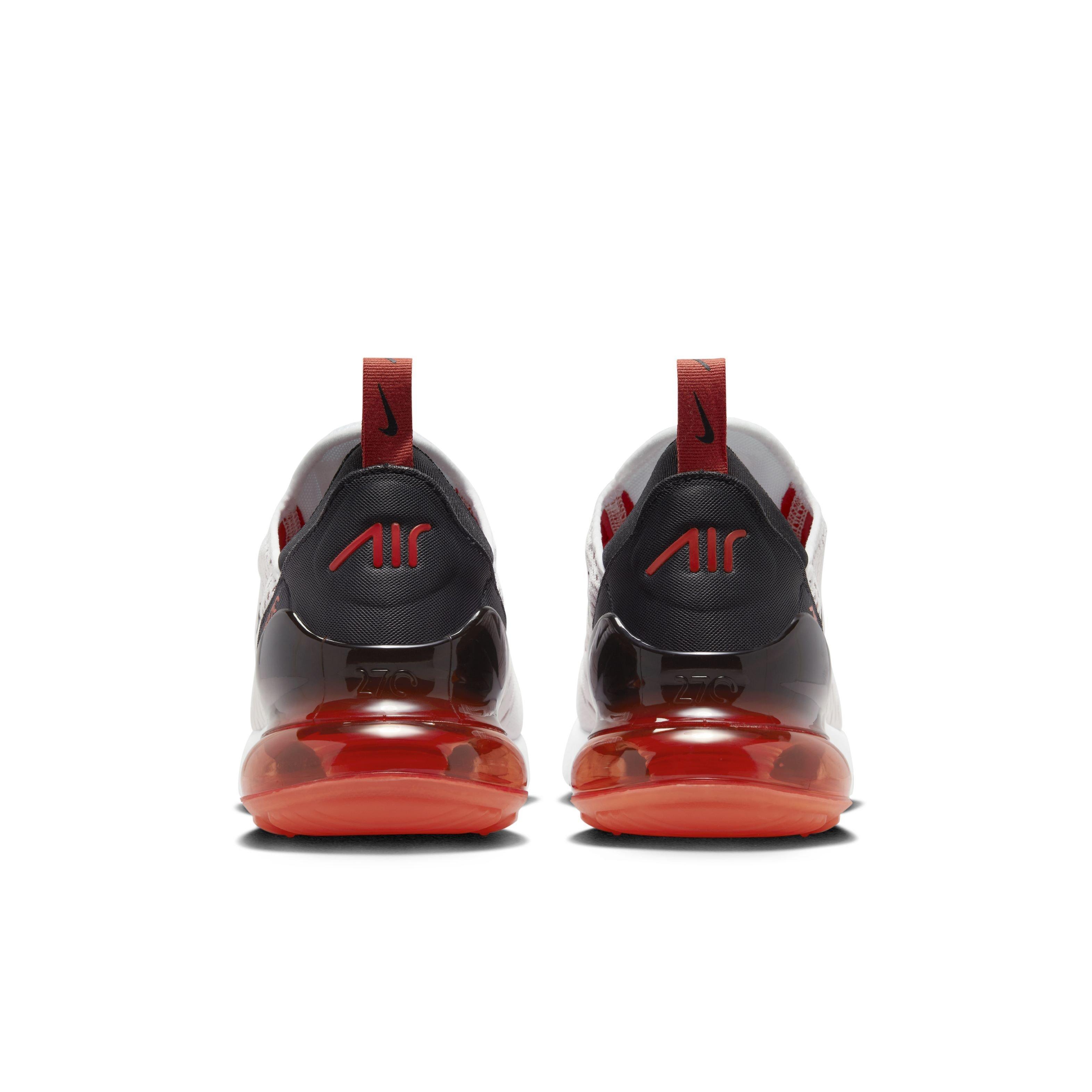 Nike Women's Air Max 270 Shoes, Size 11, White/Mantra Orange/Sail