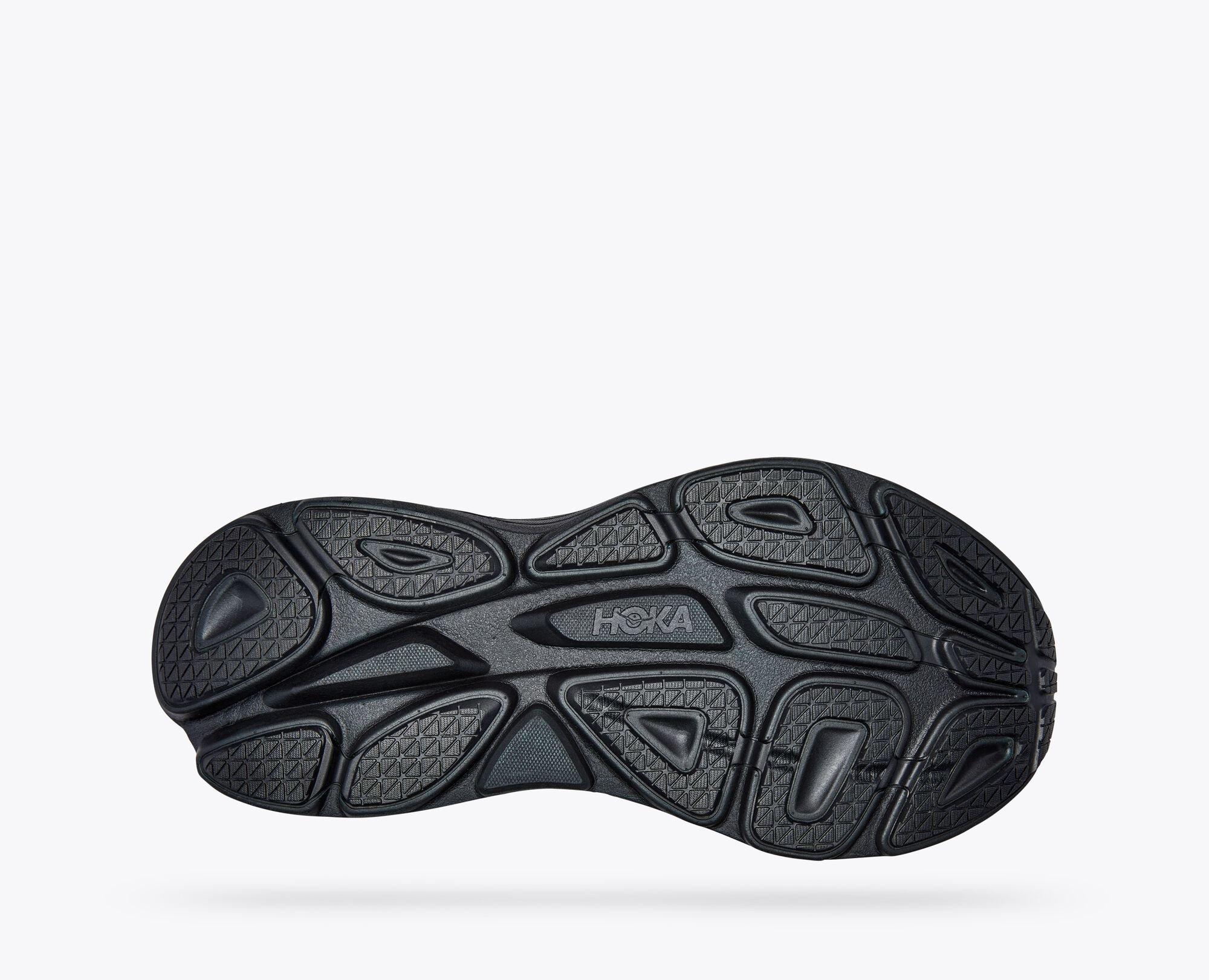 Hoka Bondi 8 "Black" Men's Running Shoe - BLACK Thumbnail View 4