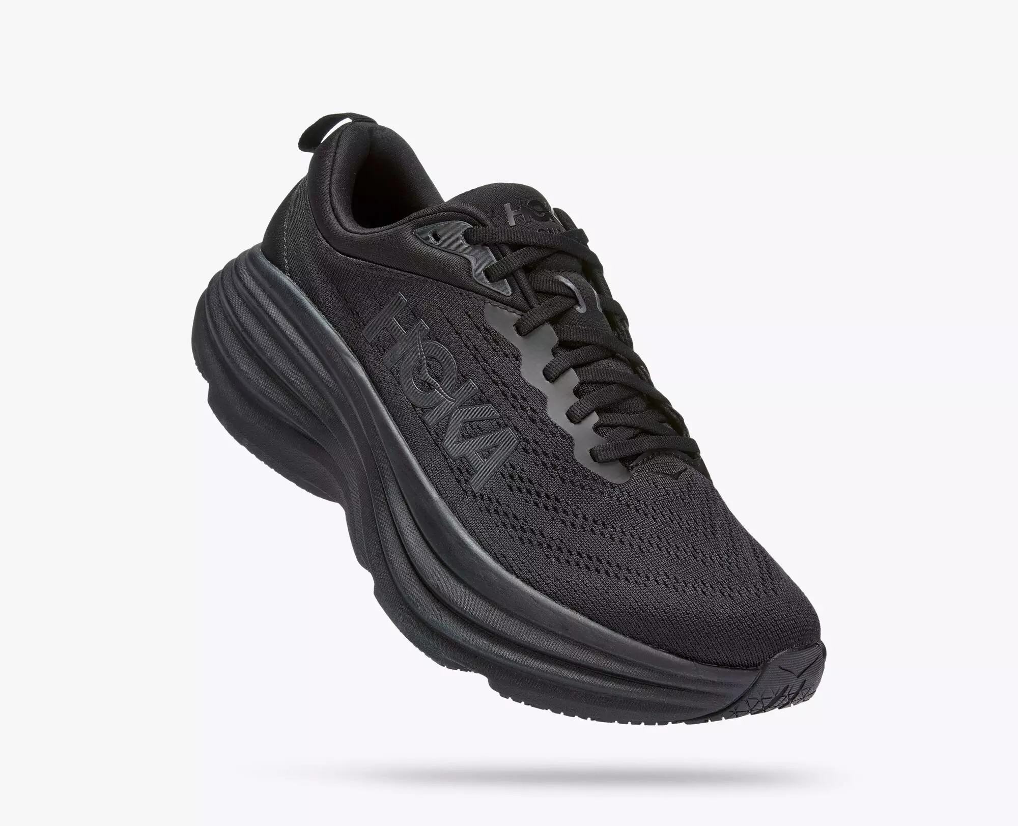 Hoka Bondi 8 "Black" Men's Running Shoe - BLACK