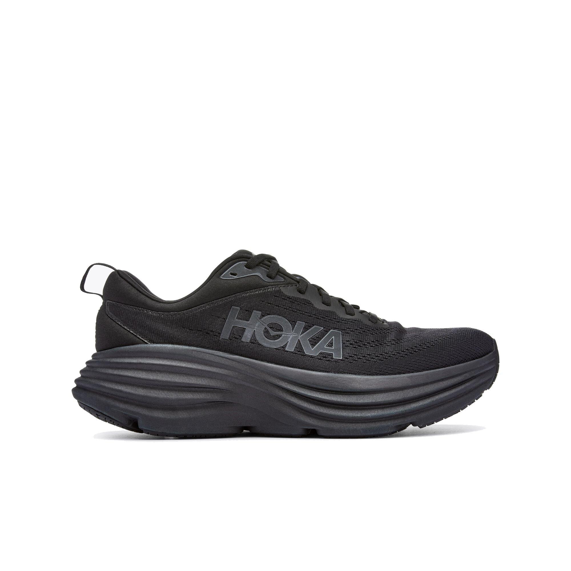 Hoka Bondi 8 "Black" Men's Running Shoe - BLACK Thumbnail View 1