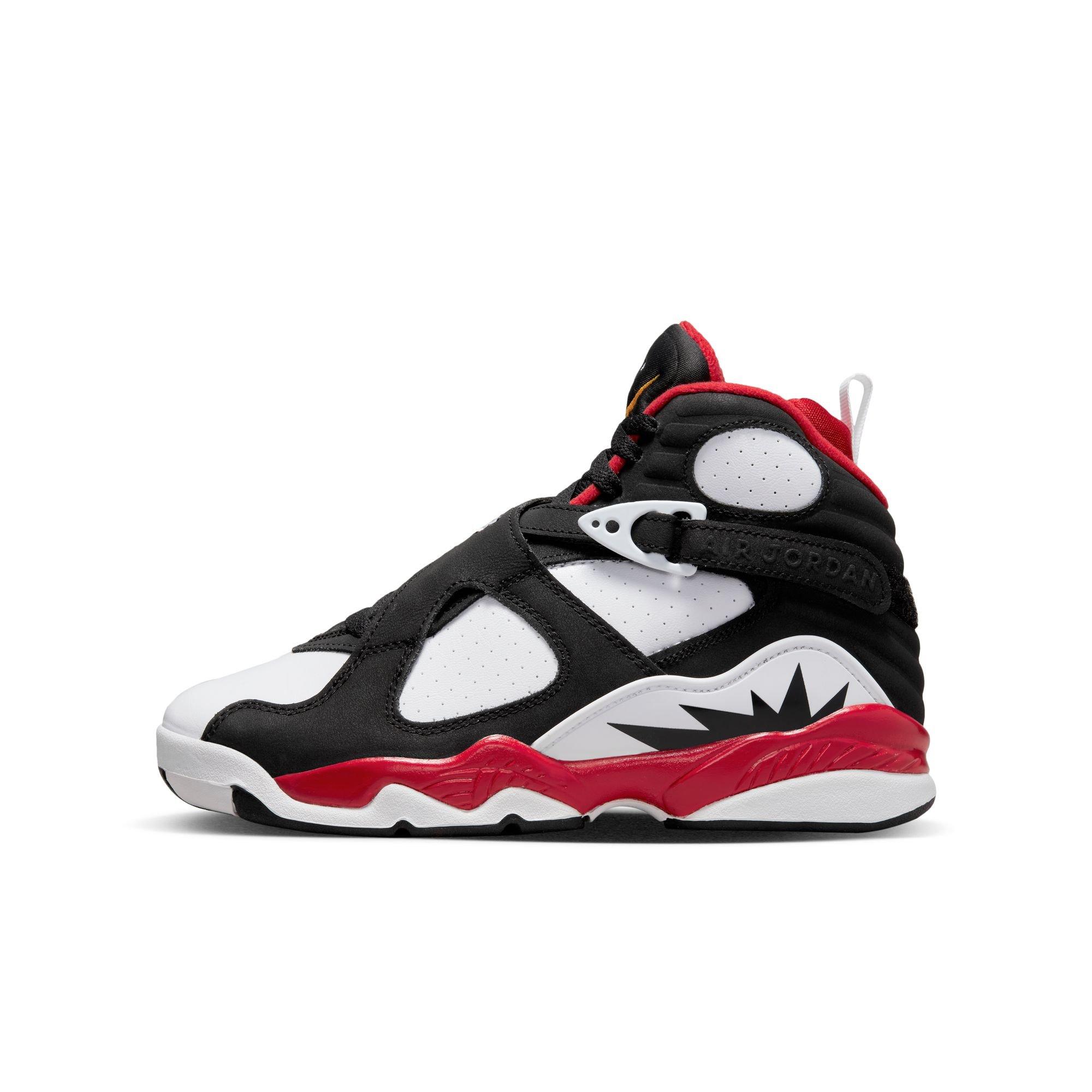 Jordan 8 Retro "Paprika" Grade School Kid's Shoe - MAROON/BLACK Thumbnail View 6