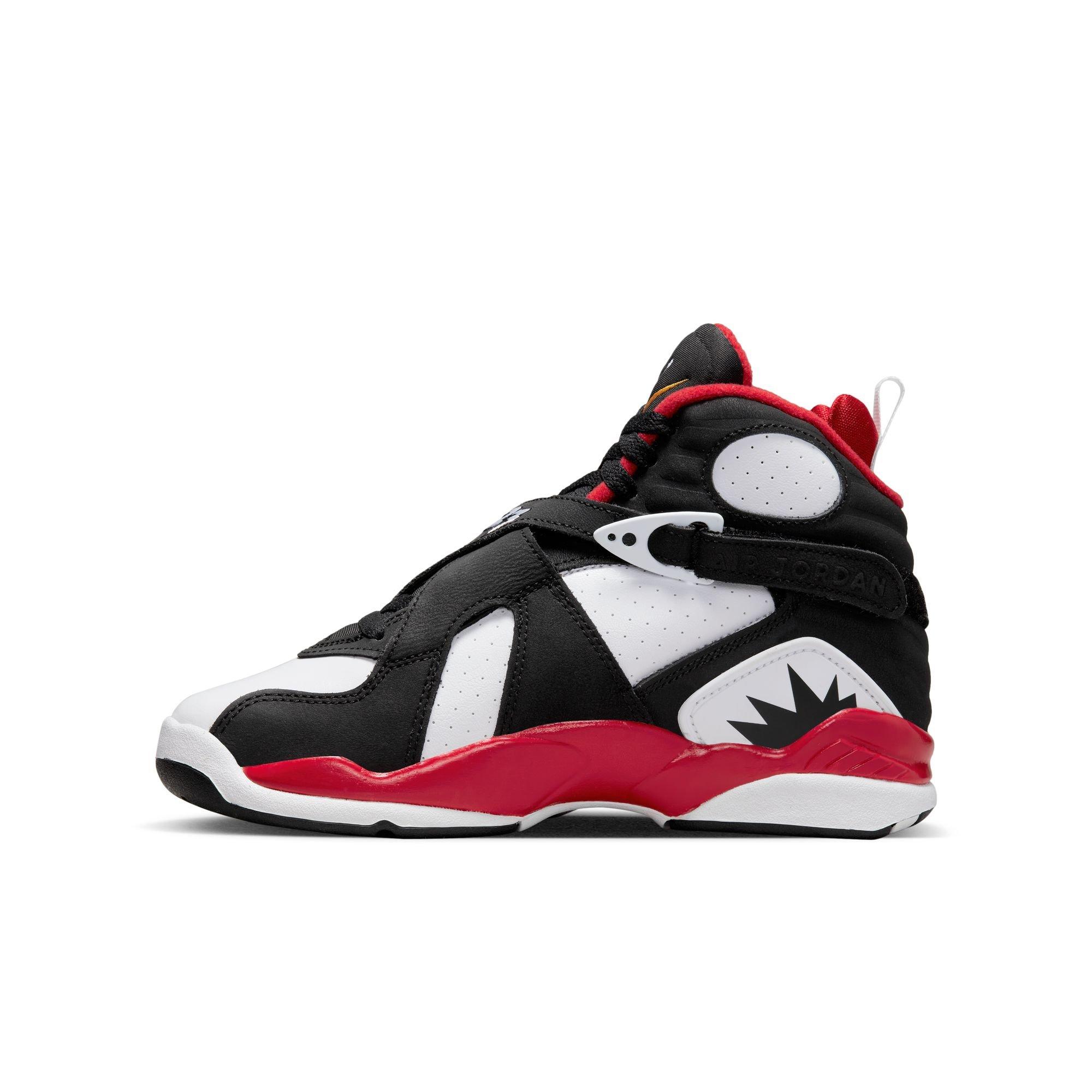 Jordan 8 Retro "Paprika" Grade School Kid's Shoe - MAROON/BLACK Thumbnail View 7