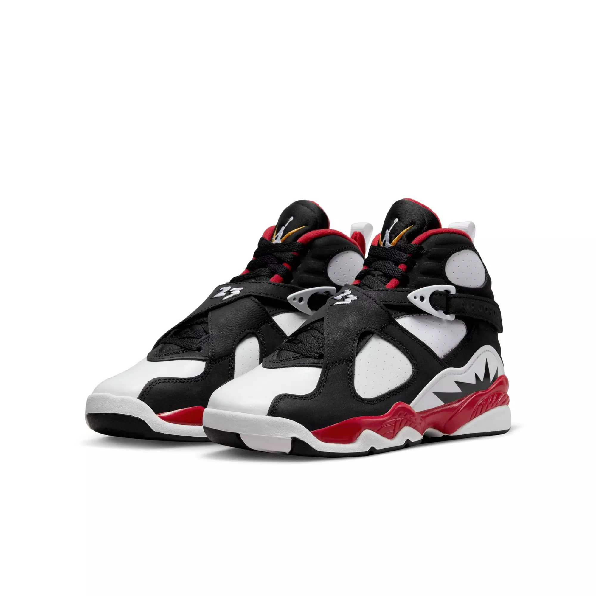 Jordan 8 Retro "Paprika" Grade School Kid's Shoe - MAROON/BLACK