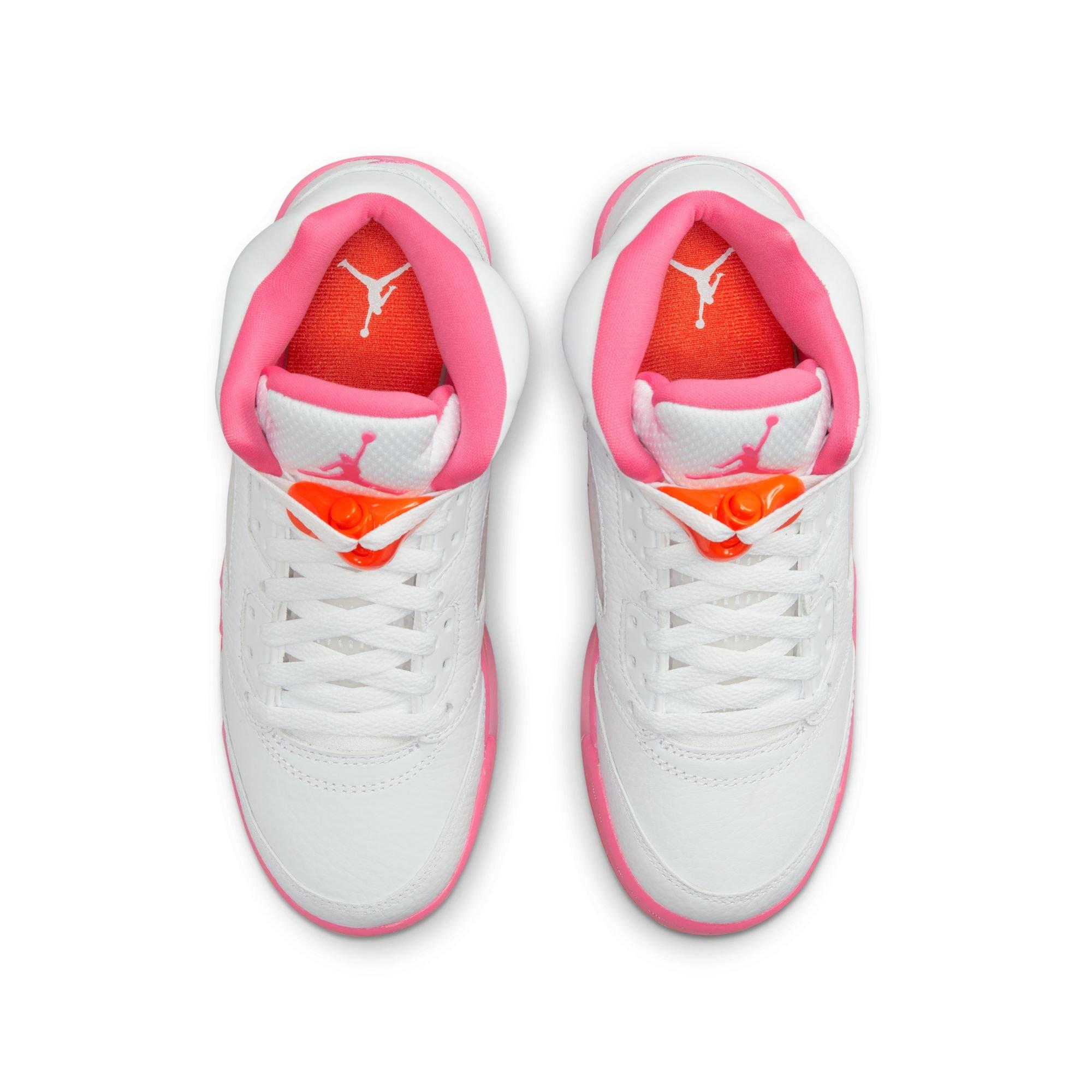 Sneakers Release – Air Jordan 5 Retro “WNBA”  White/Pinksicle/Safety Orange