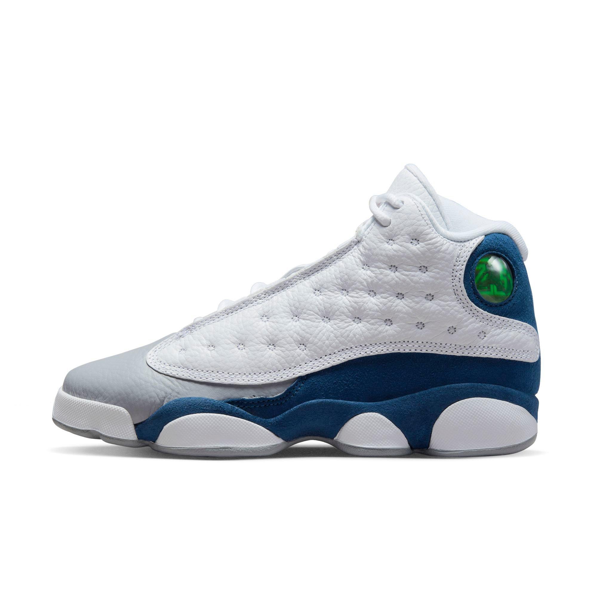 Shop Jordan Grade School Retro Air Jordan 13 CV0785-158 white