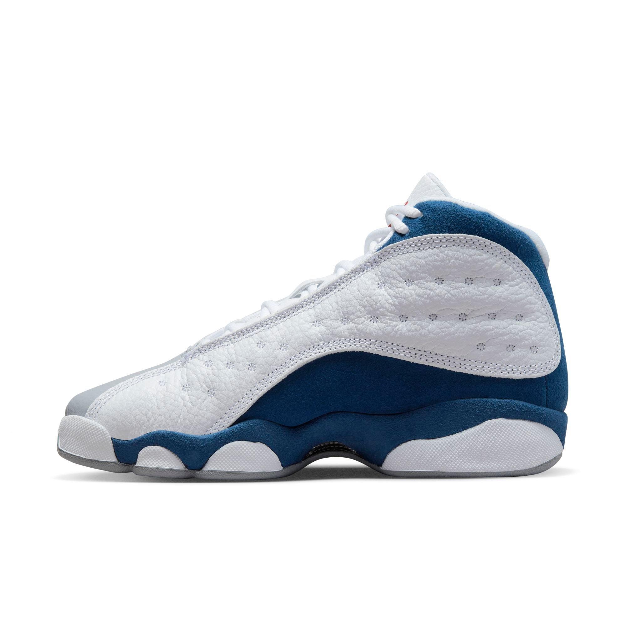 Sneakers Release – Jordan 13 Retro “White/Fire Red/French  Blue” Men’s & Kids’ Shoe Dropping 8/19