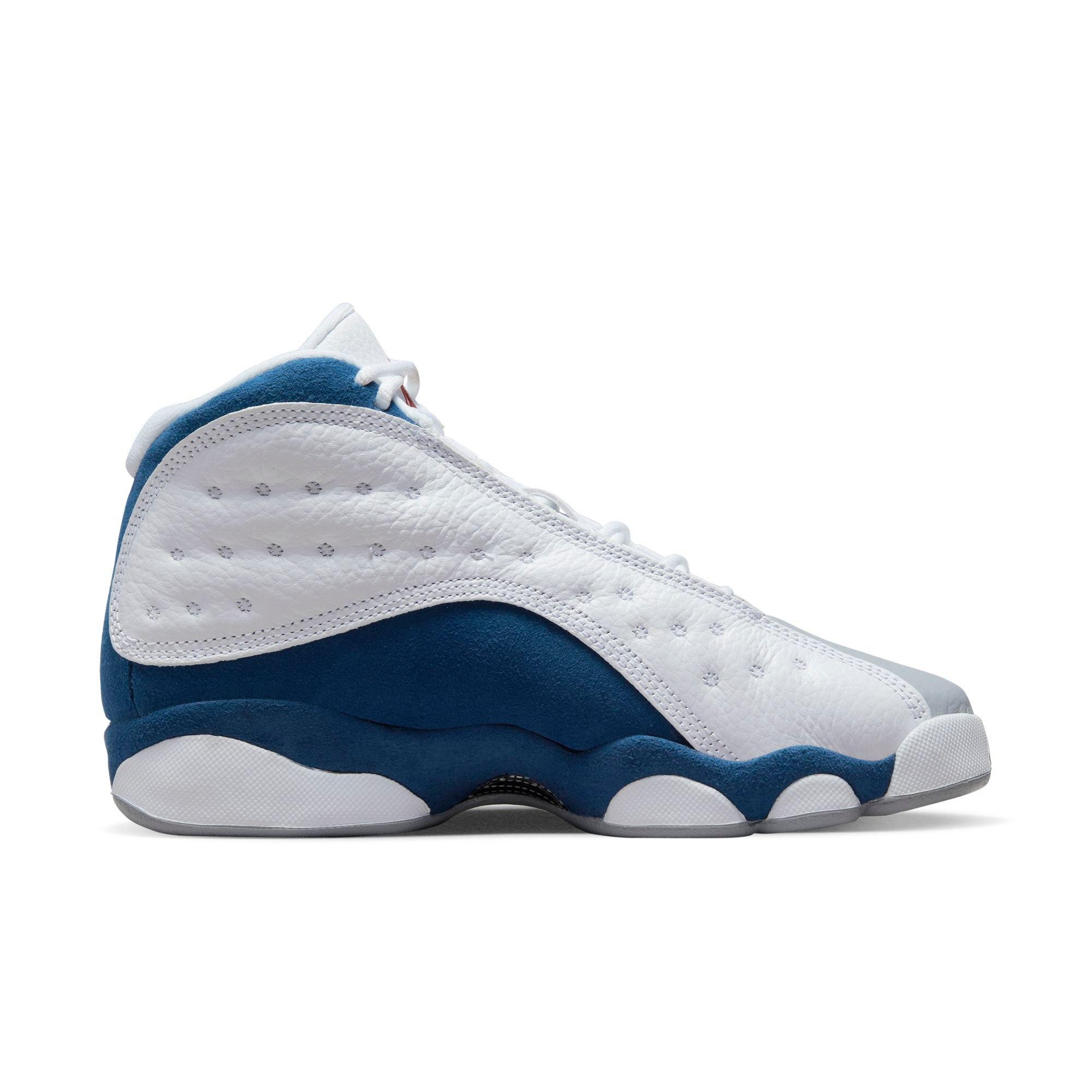 blue white 13 jordans