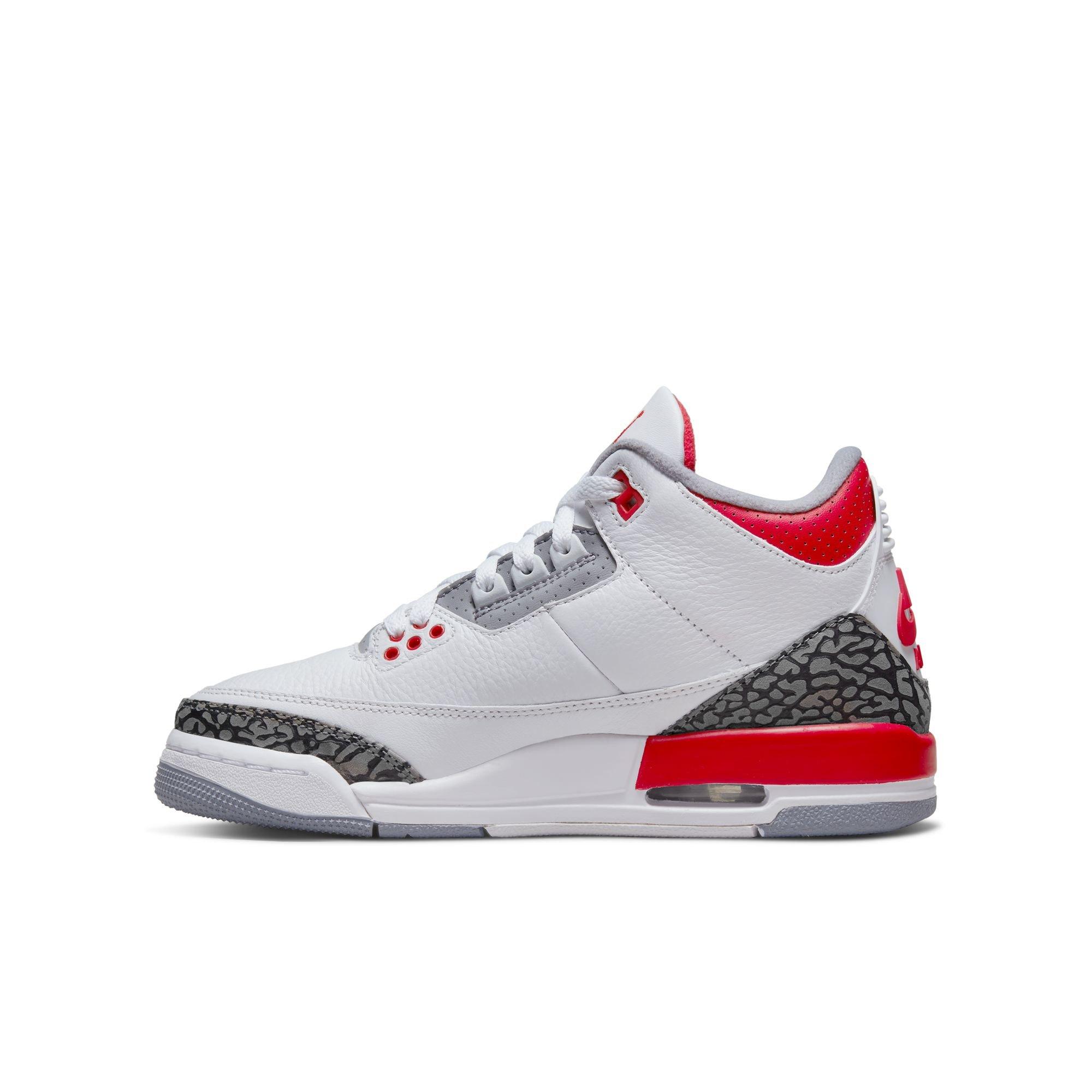 jordan 3's fire red