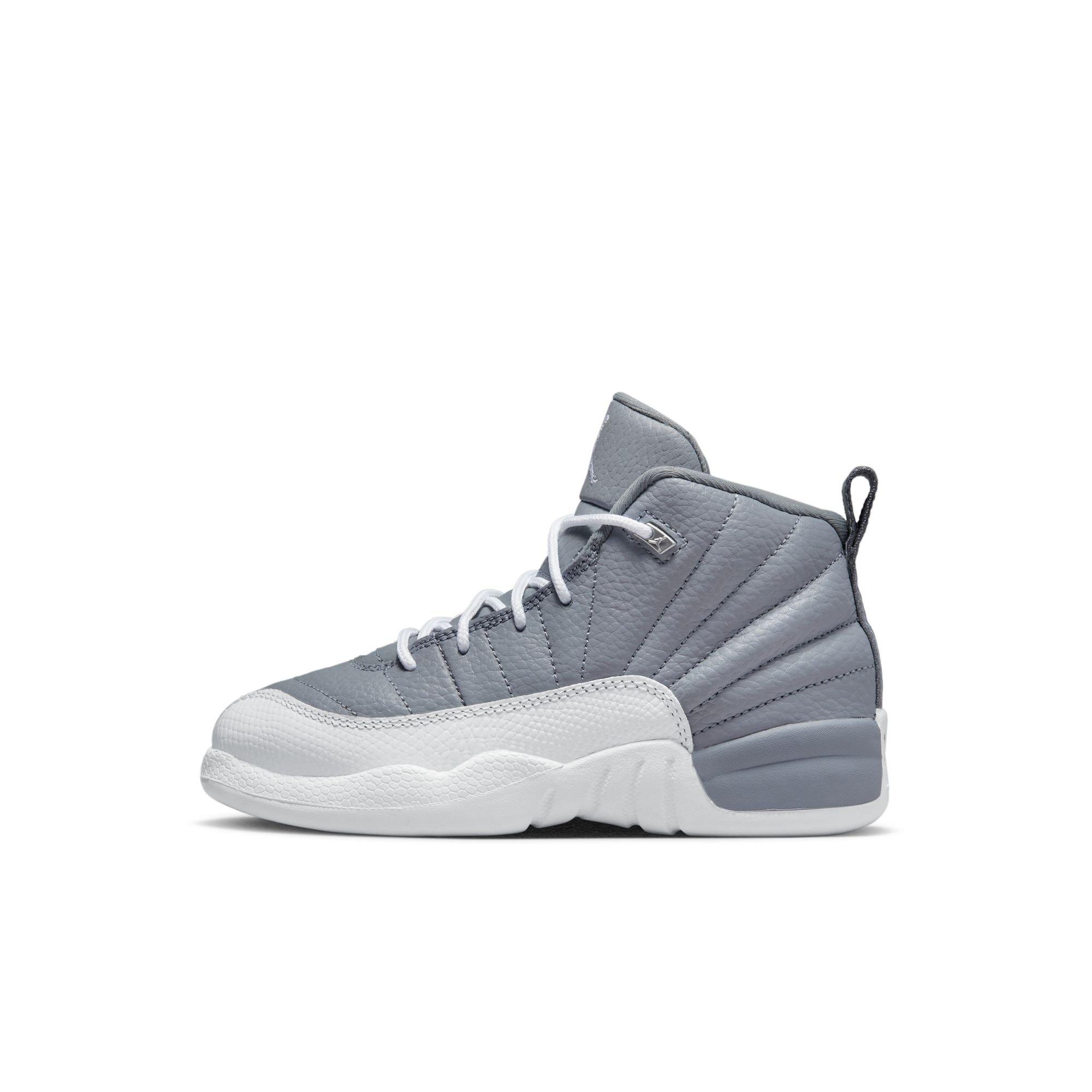 jordan 12 white and grey